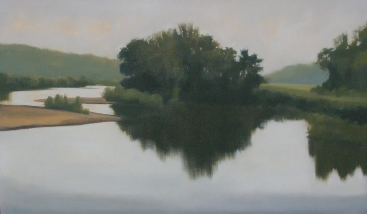 River Calling, 36x60 inches