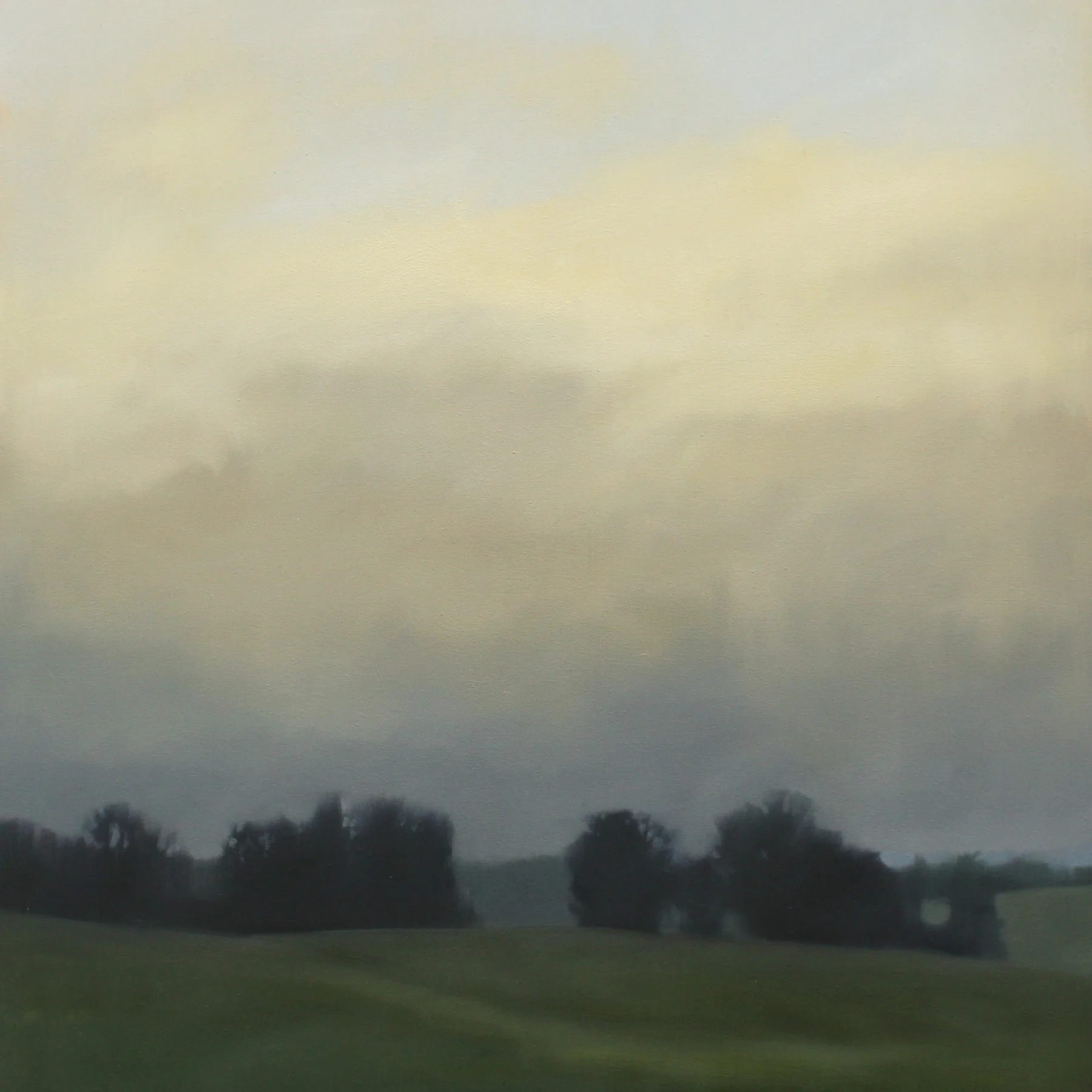 Evening Rising, 36x36 inches