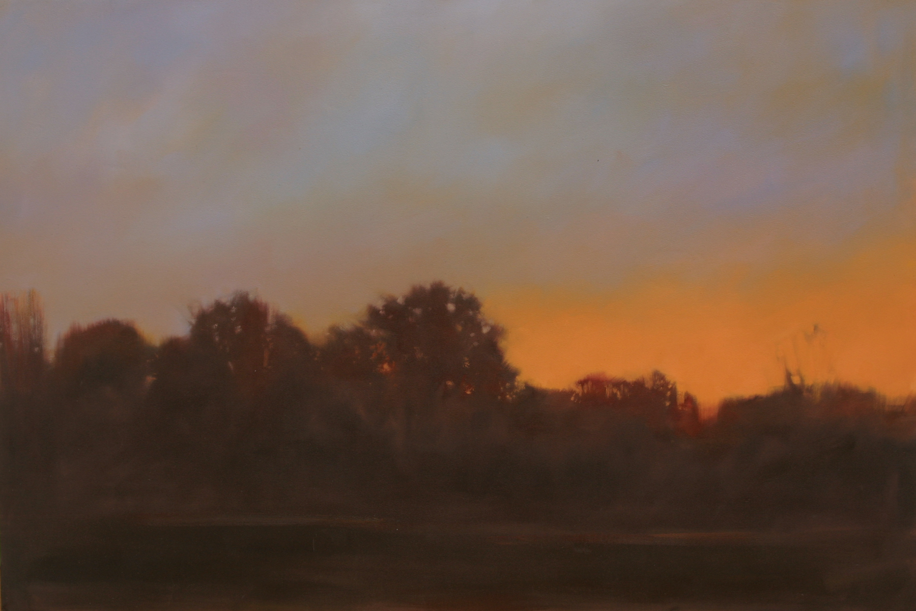 Evening Glow, 24x36 inches