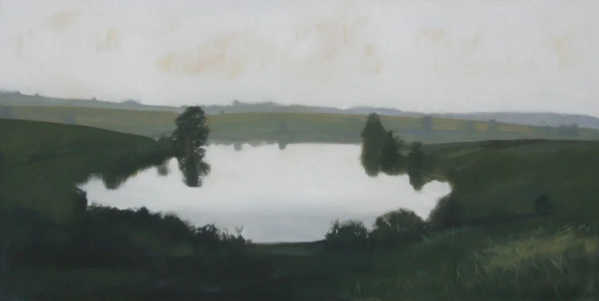 Lagoon, 36x72 inches