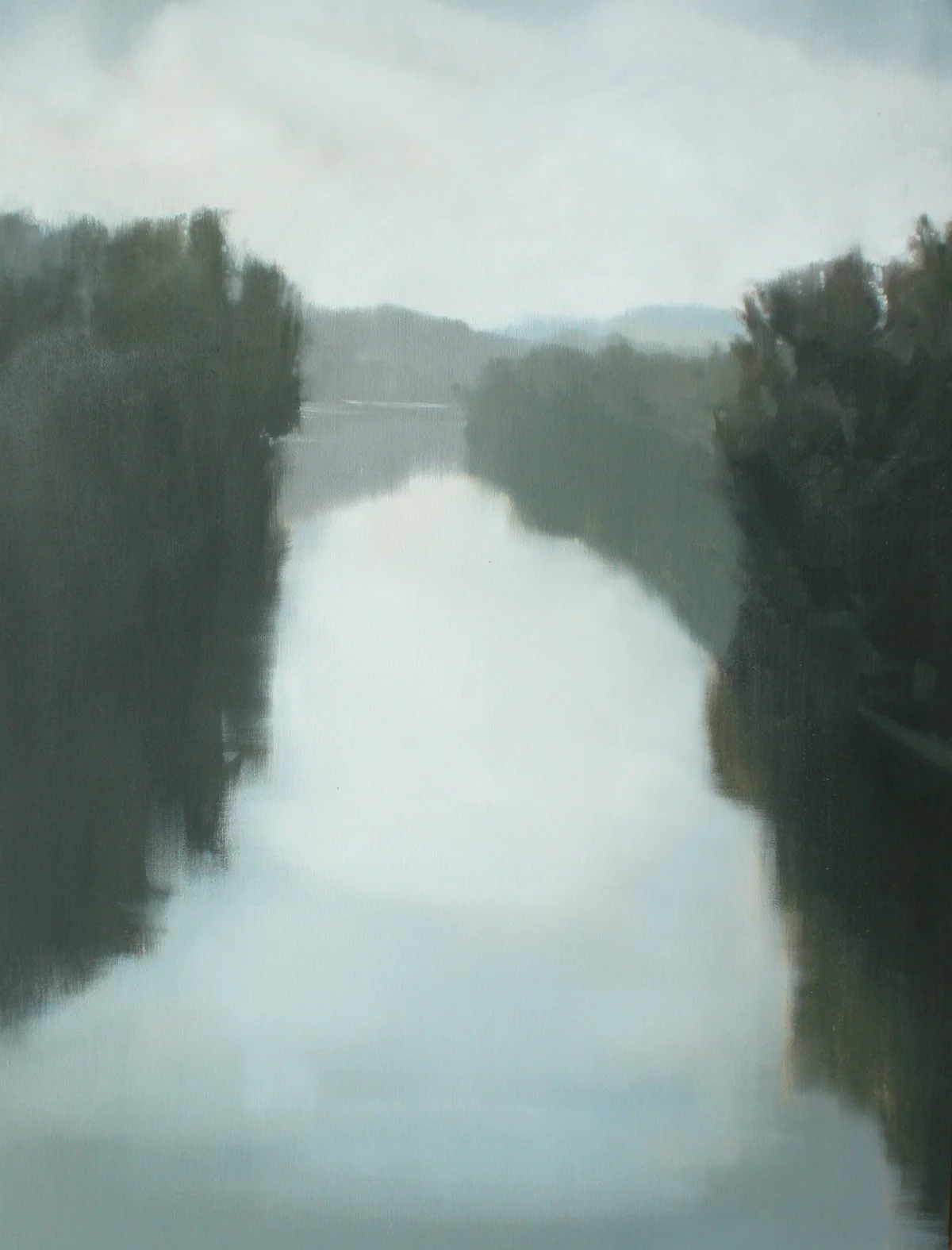 River Curve, 30x40 inches