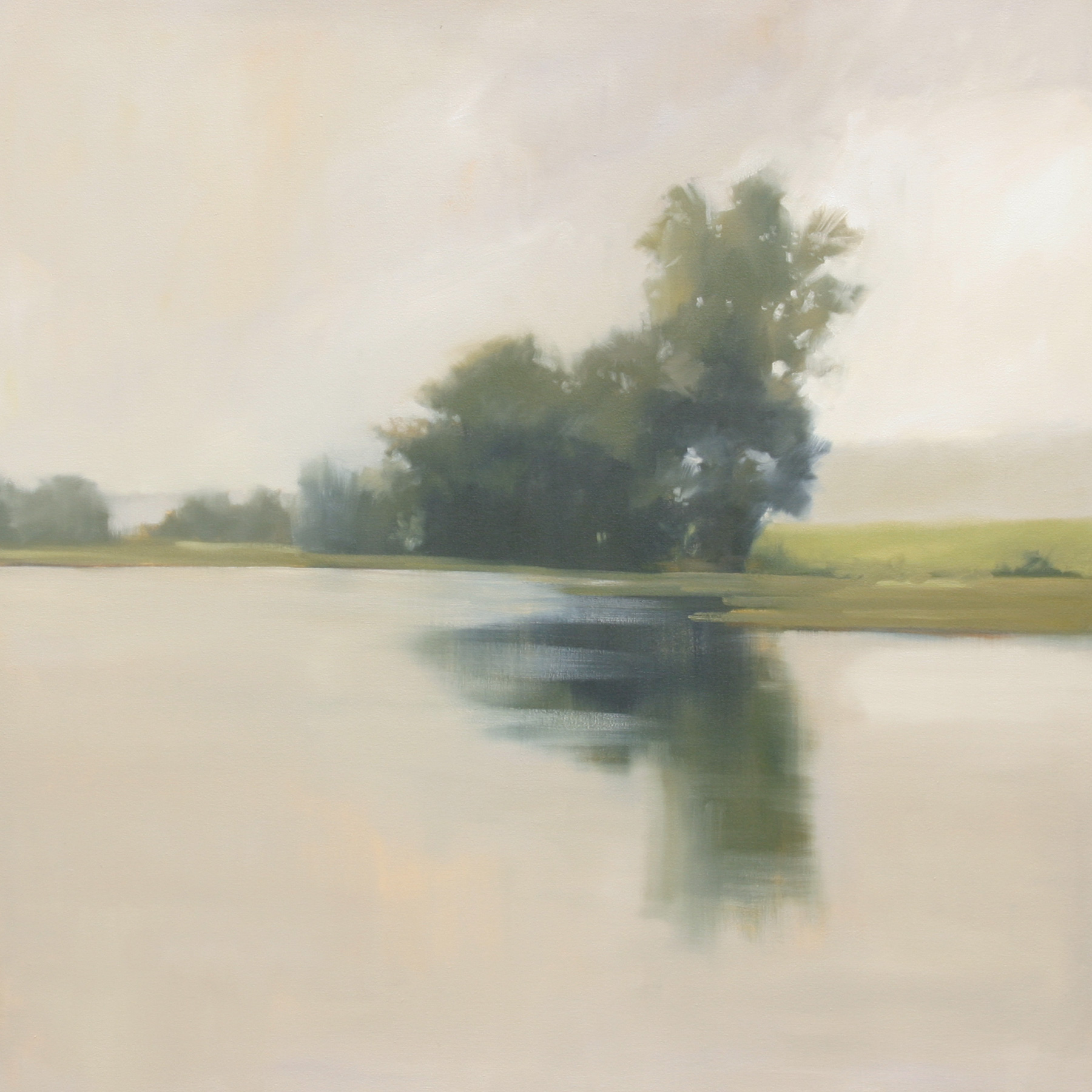 Last Glimpse, 36x36 inches
