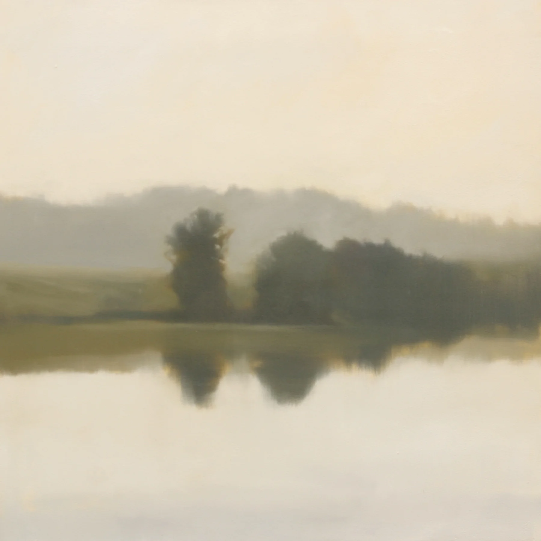 Waterbound (study), 24x24 inches