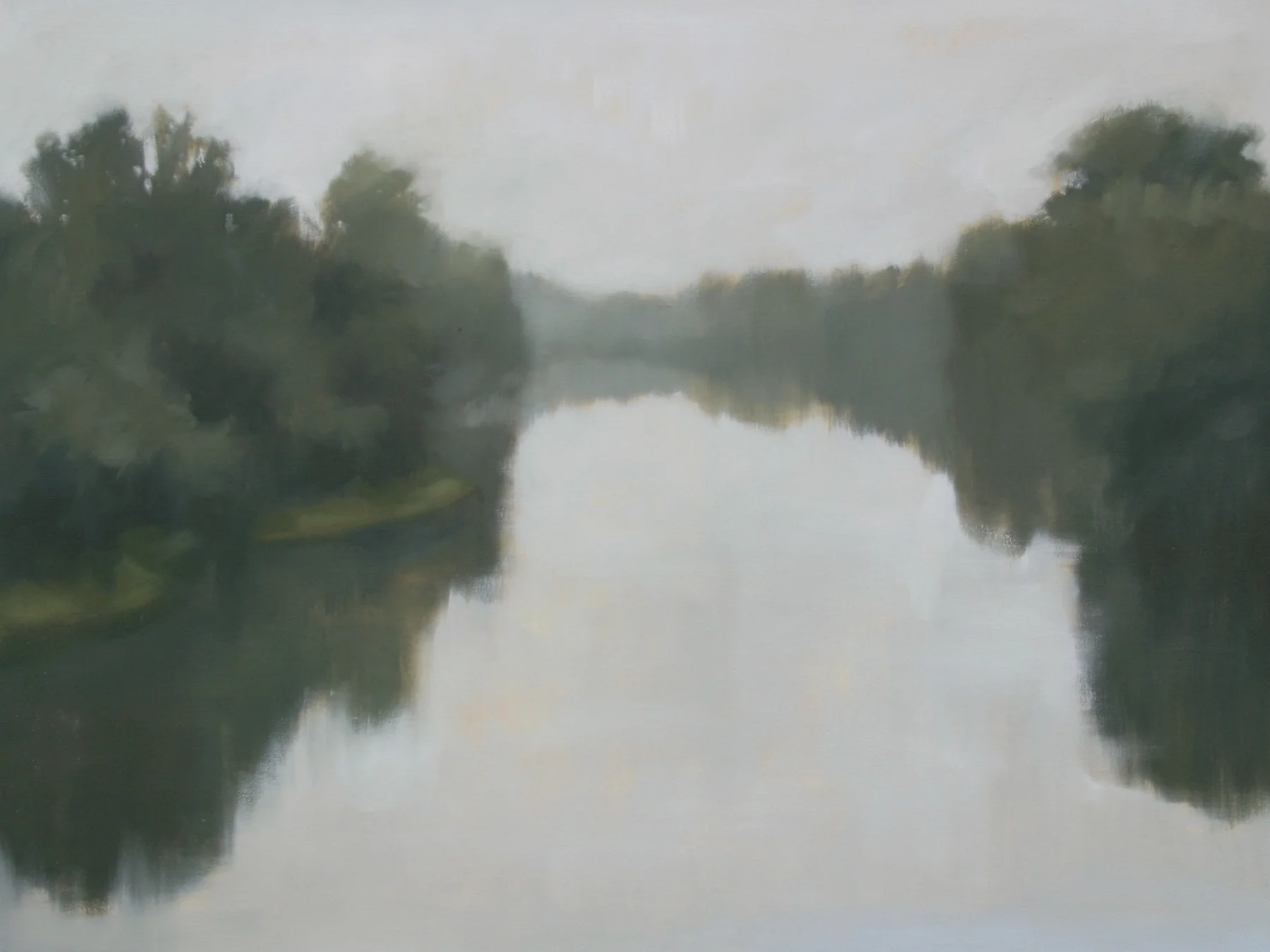 Winding River, 36x48 inches