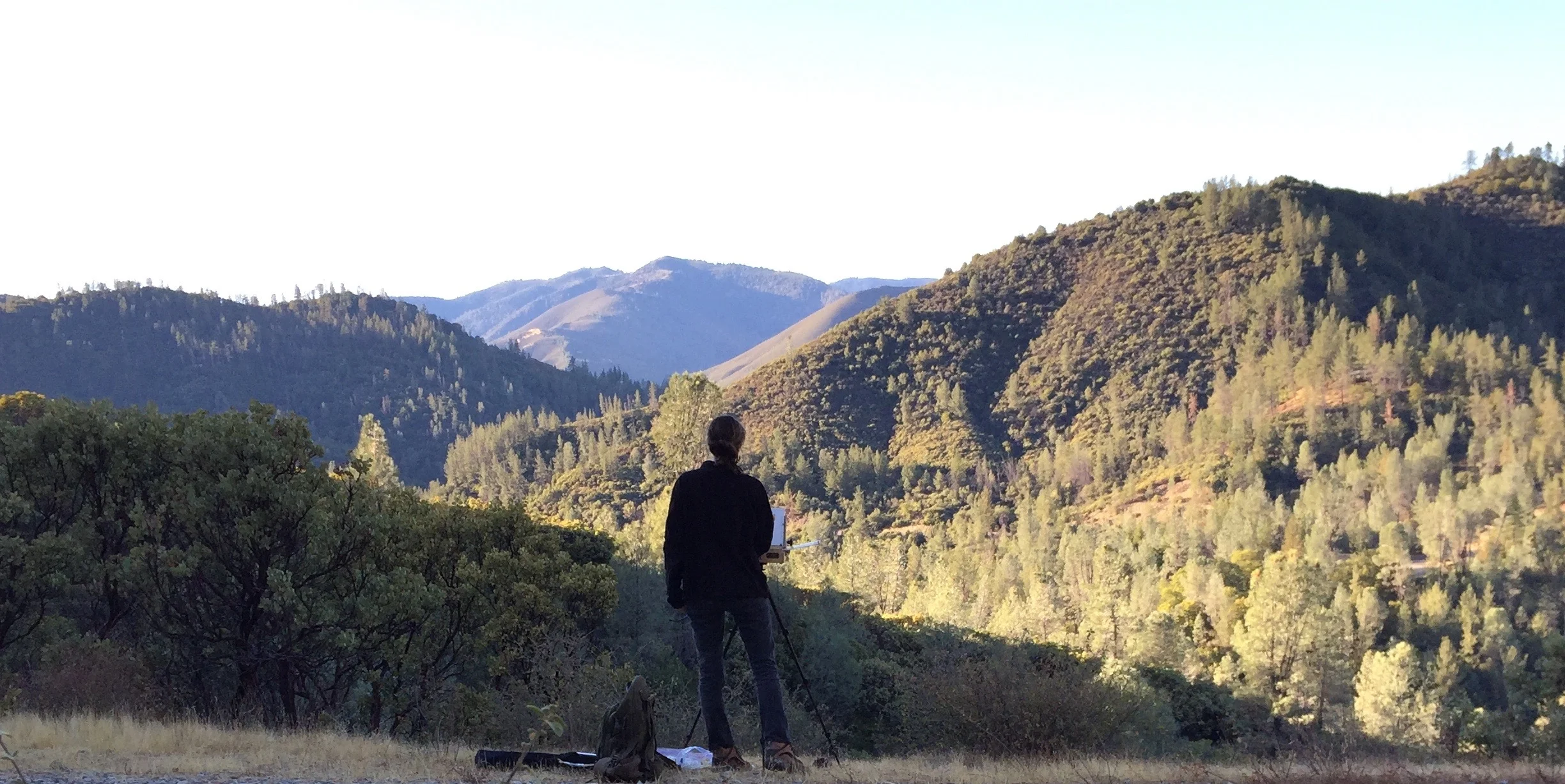Much gratitude to the National Park Service and Whiskeytown National Recreation Area for hosting me as Artist in Residence in October. Completed nearly twenty paintings and studies of the Whiskeytown area in Northern California, and donated a piece to the permanent collection on location. This program offers a valuable experience of quiet focus, enabling artists to immerse themselves in this stunning environment.