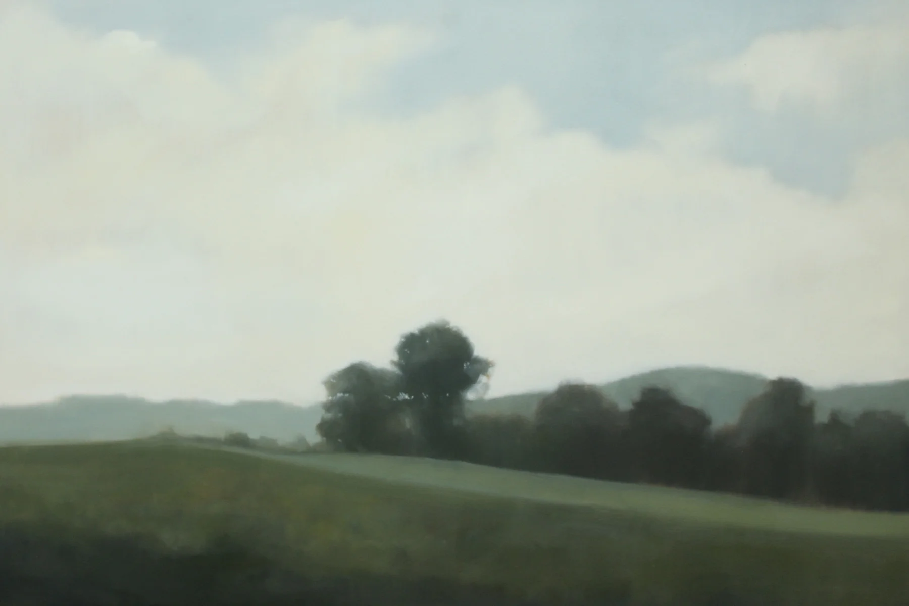 Milky Way Farm , 48x72 inches, oil on canvas.