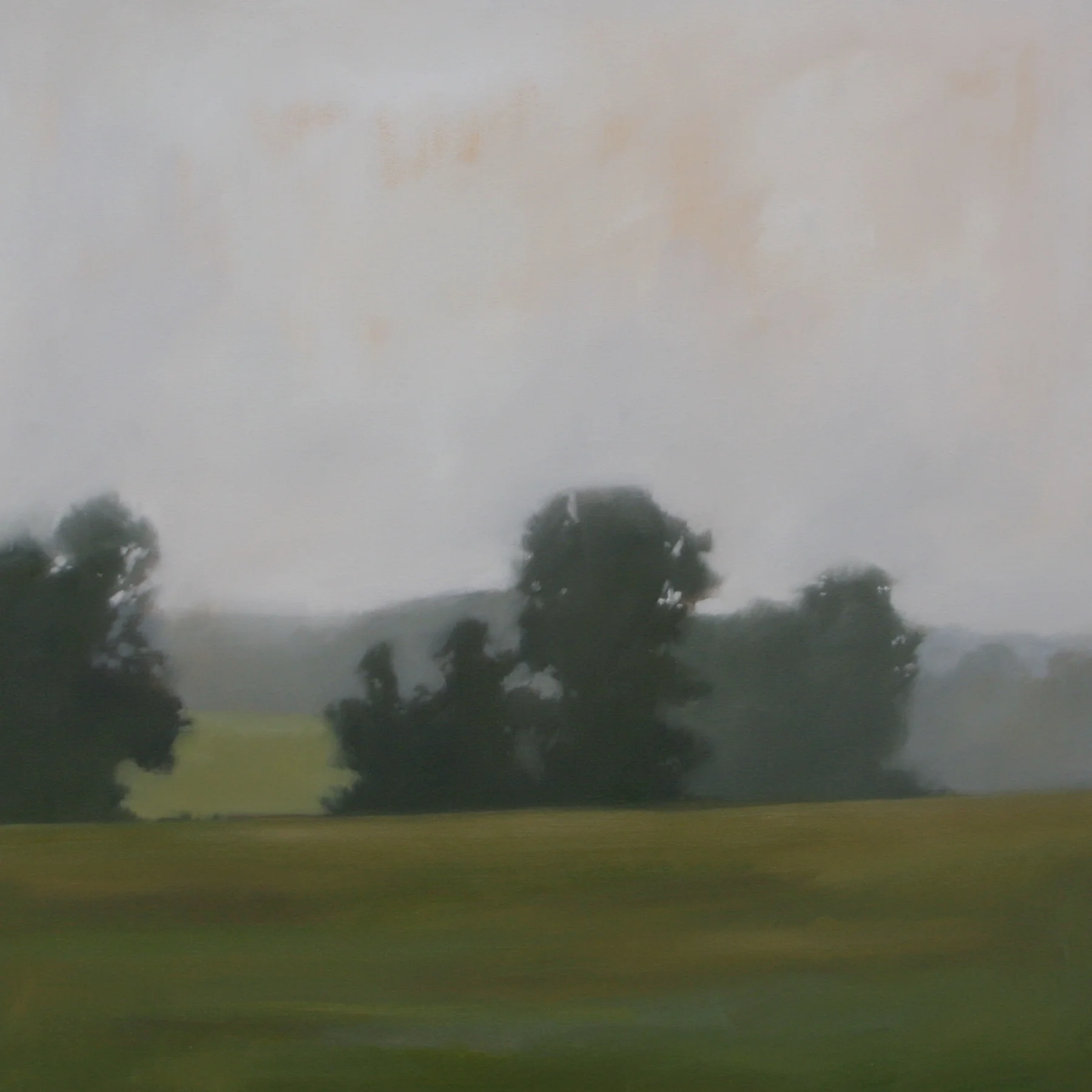 Mist After Rain, 36x36 inches