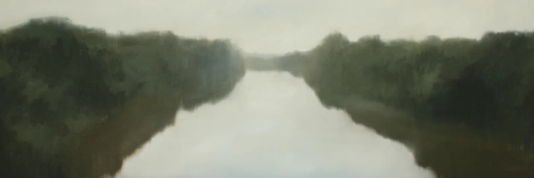 Over the Water, 20x60 inches