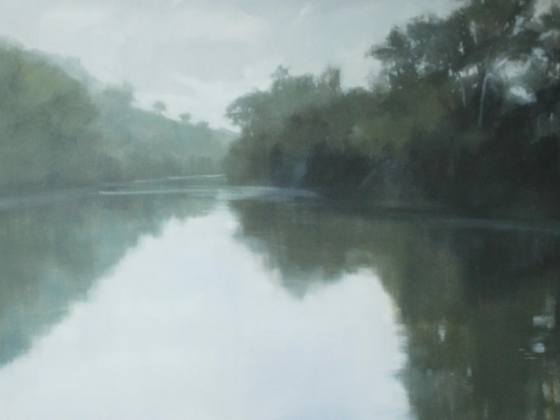 Receding Ridge, 36x48 inches
