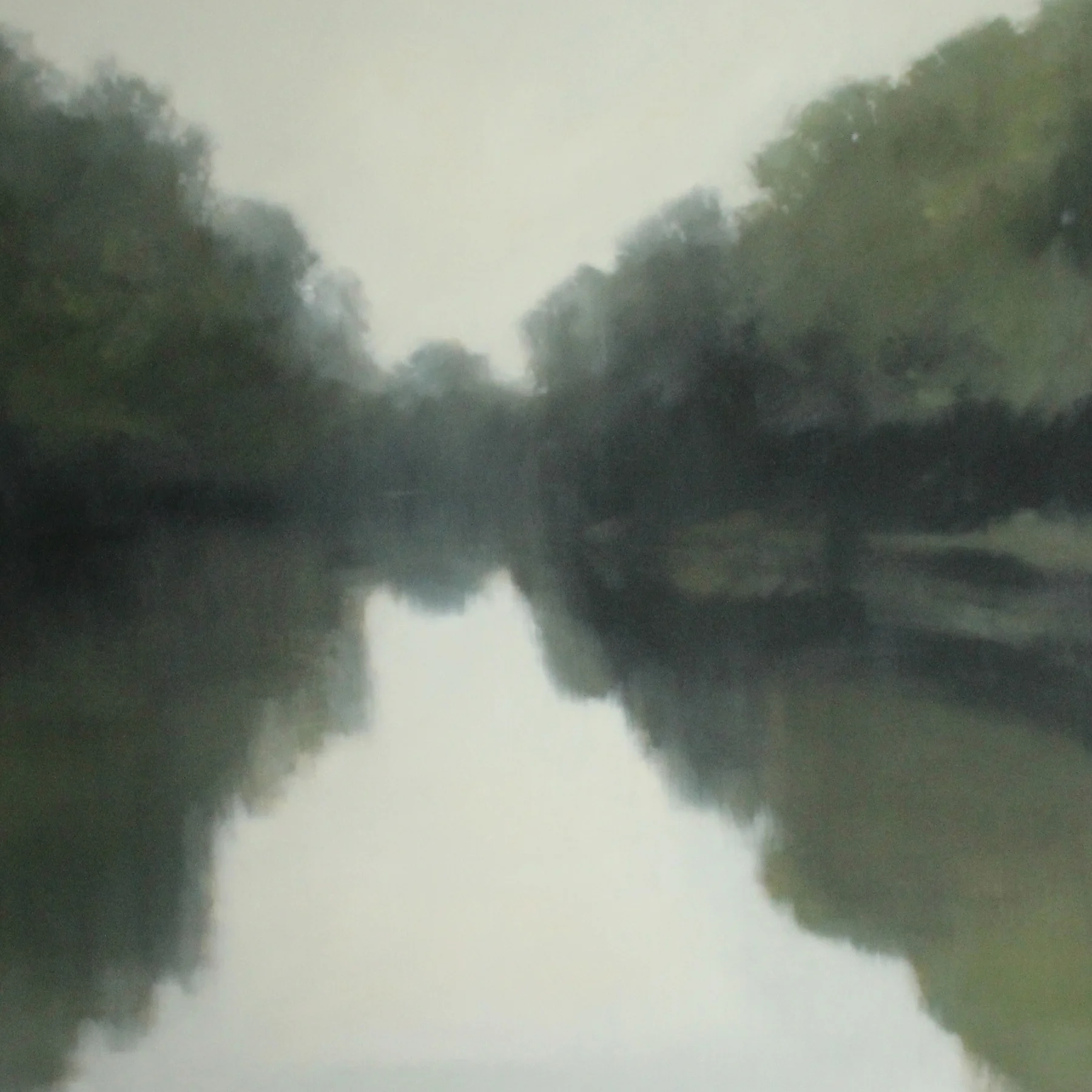 Slow Waters, 48x48 inches