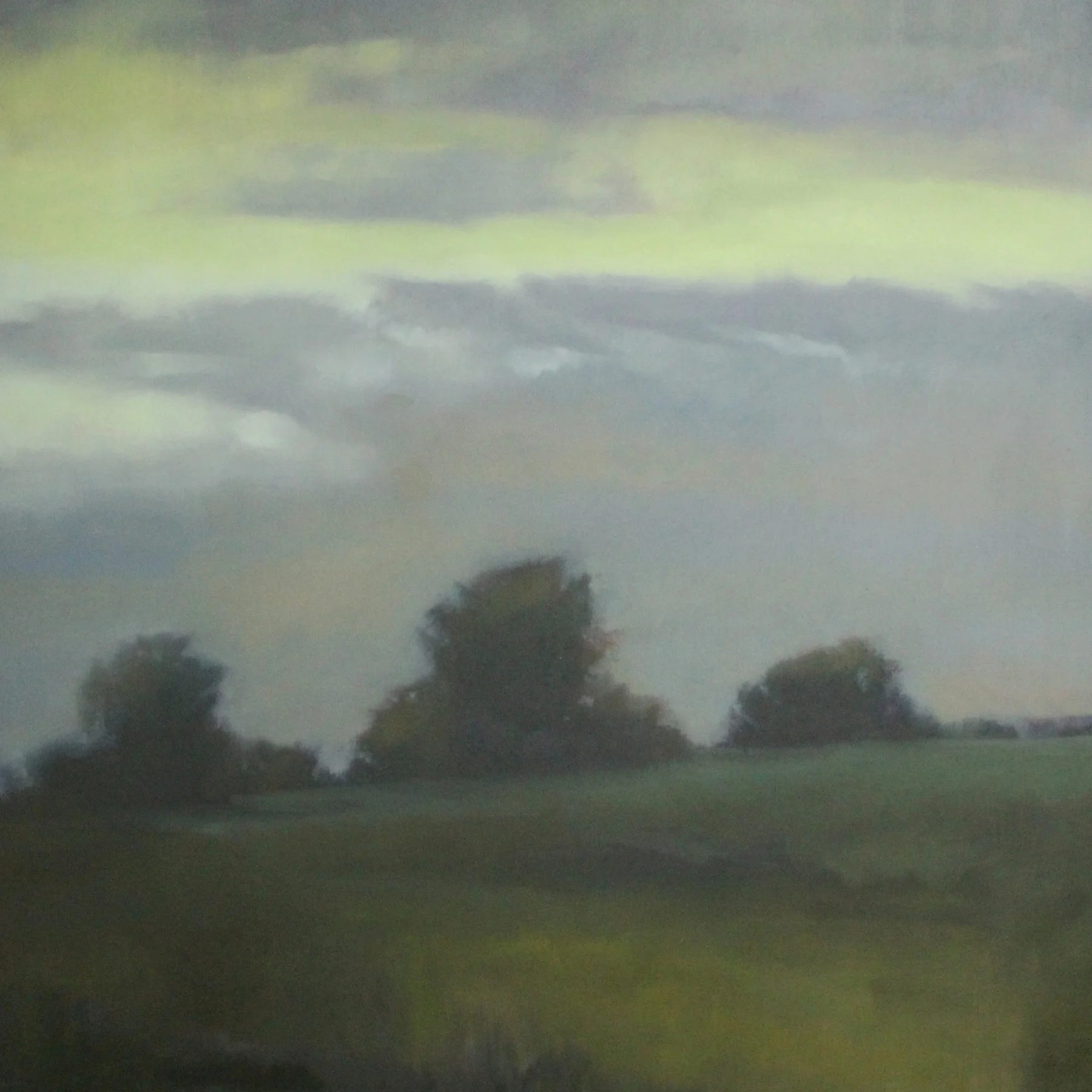 Dark Horizon, 36x36 inches