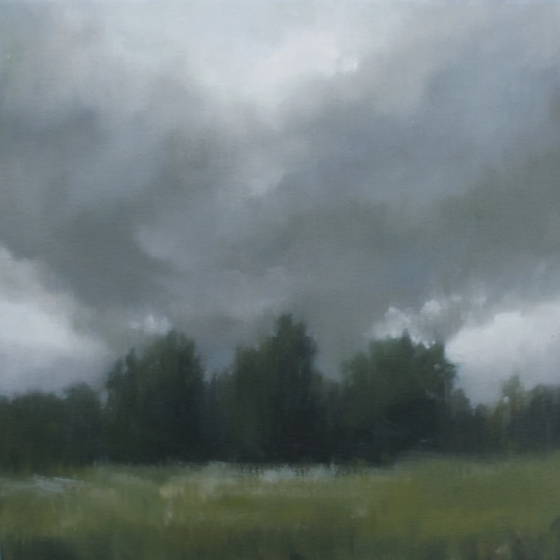 Passing Summer (Study), 12x12 inches