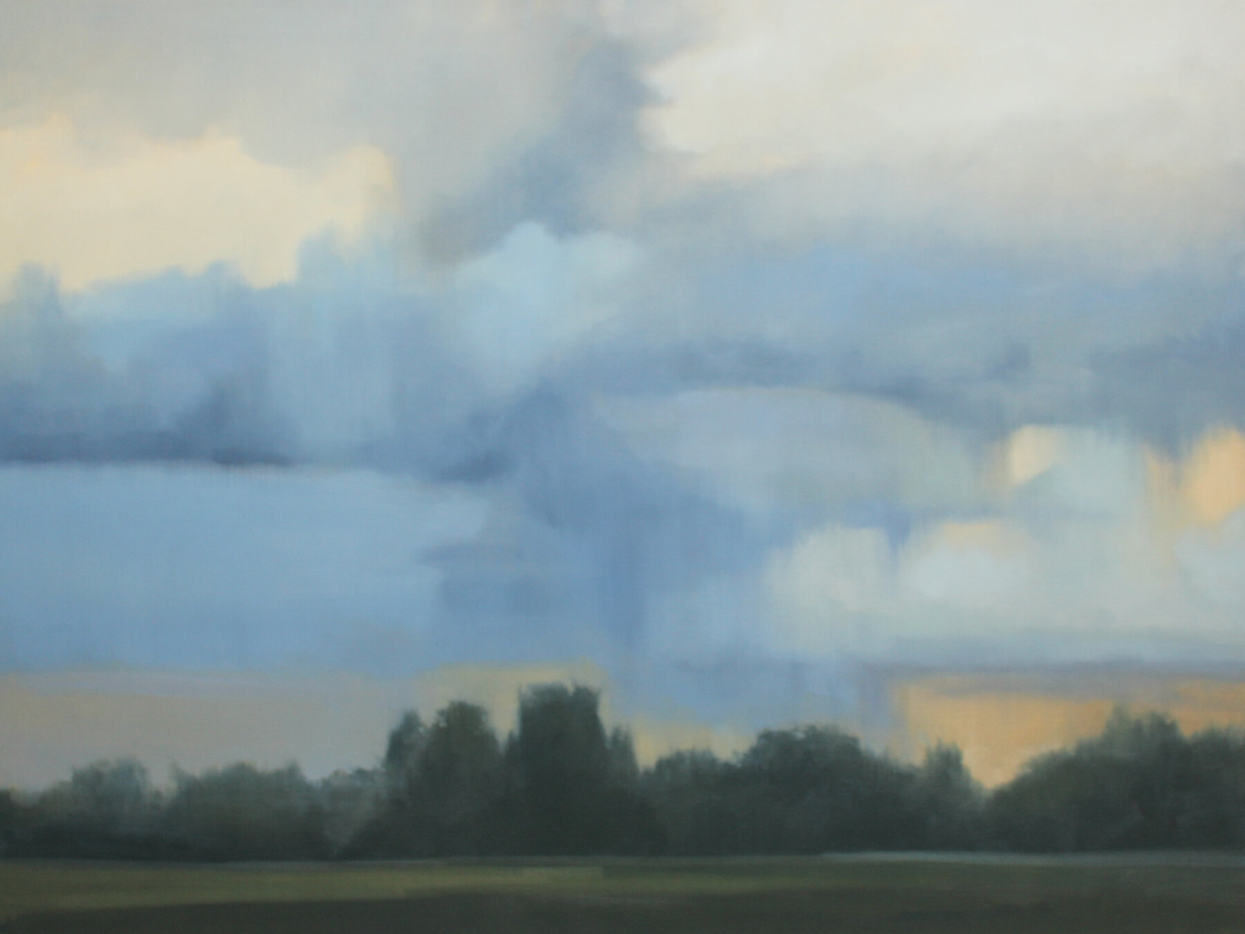Twilight Clouds, 36x48 inches