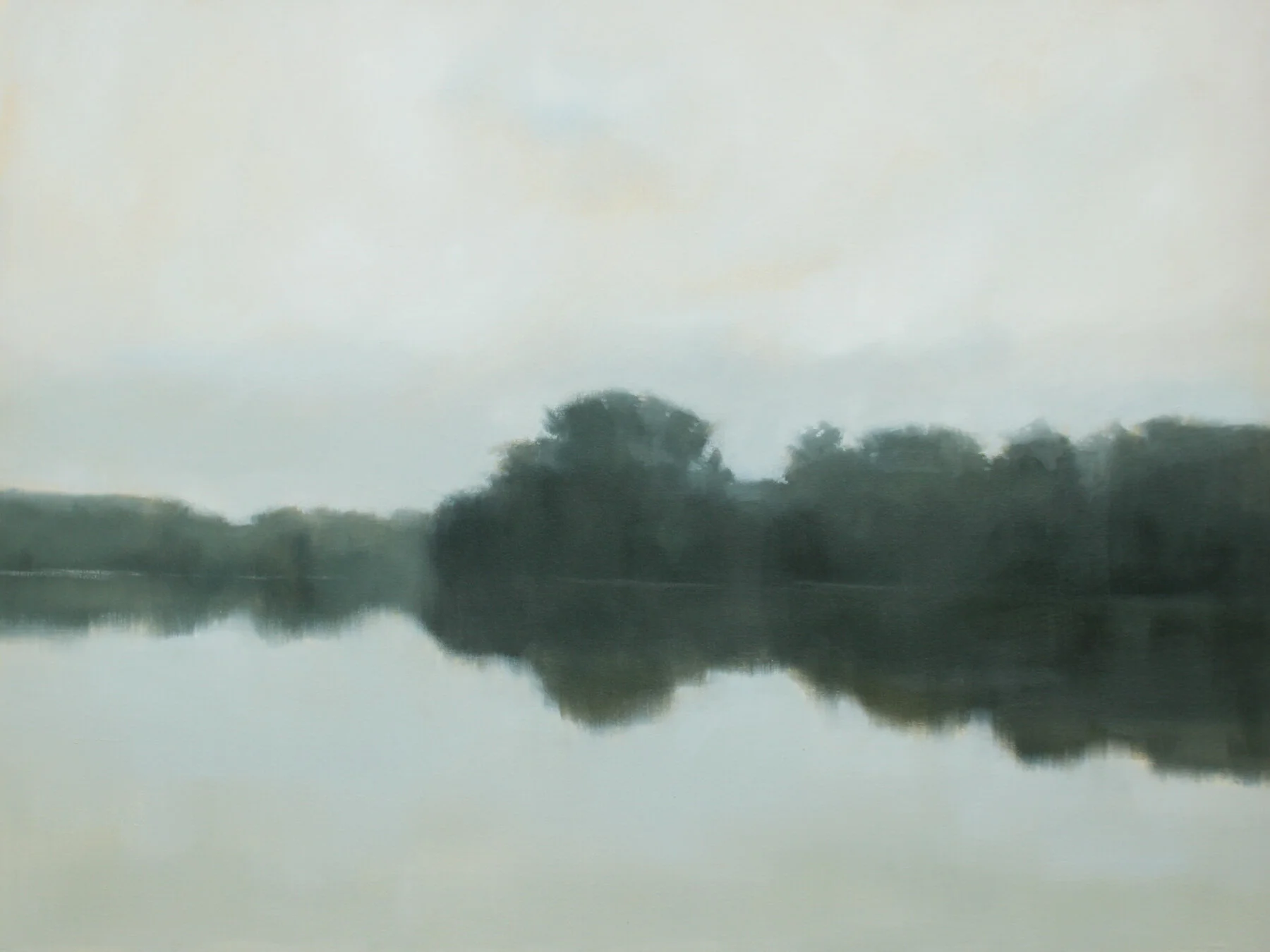 Heavy Shoreline, 30x40 inches