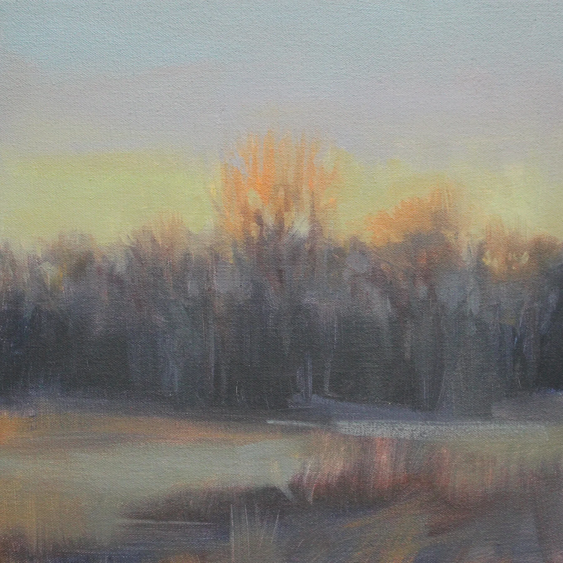 Winter Branches (Study), 12x12 inches