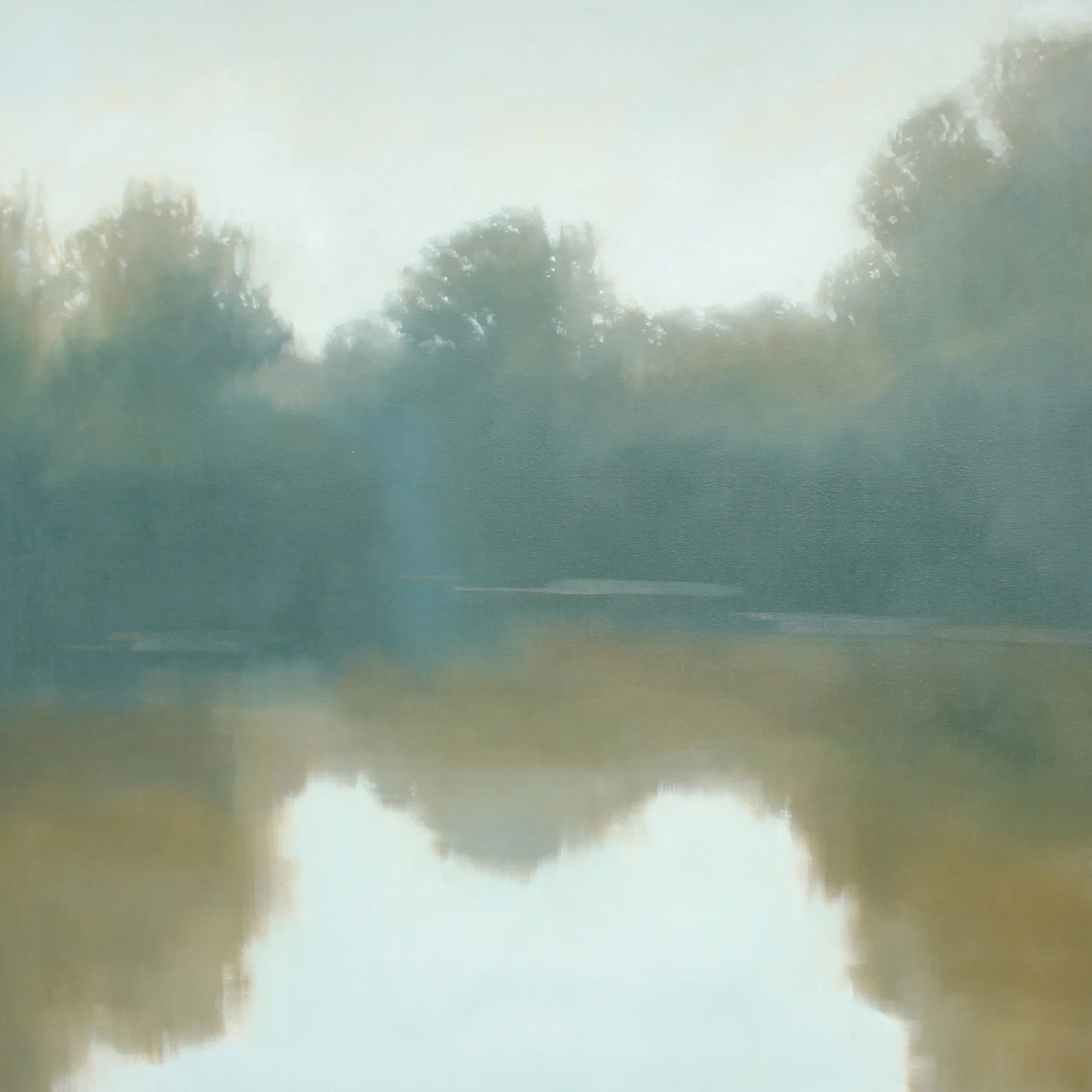 Warm Waters, 36x36 inches