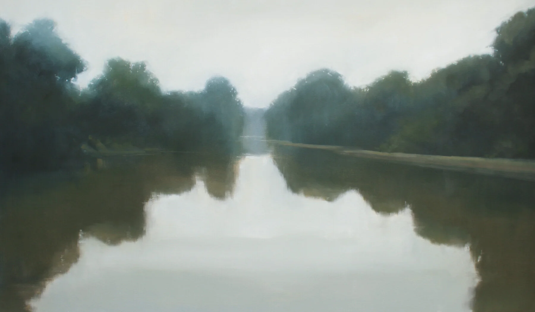 Slow Current, 36x60 inches