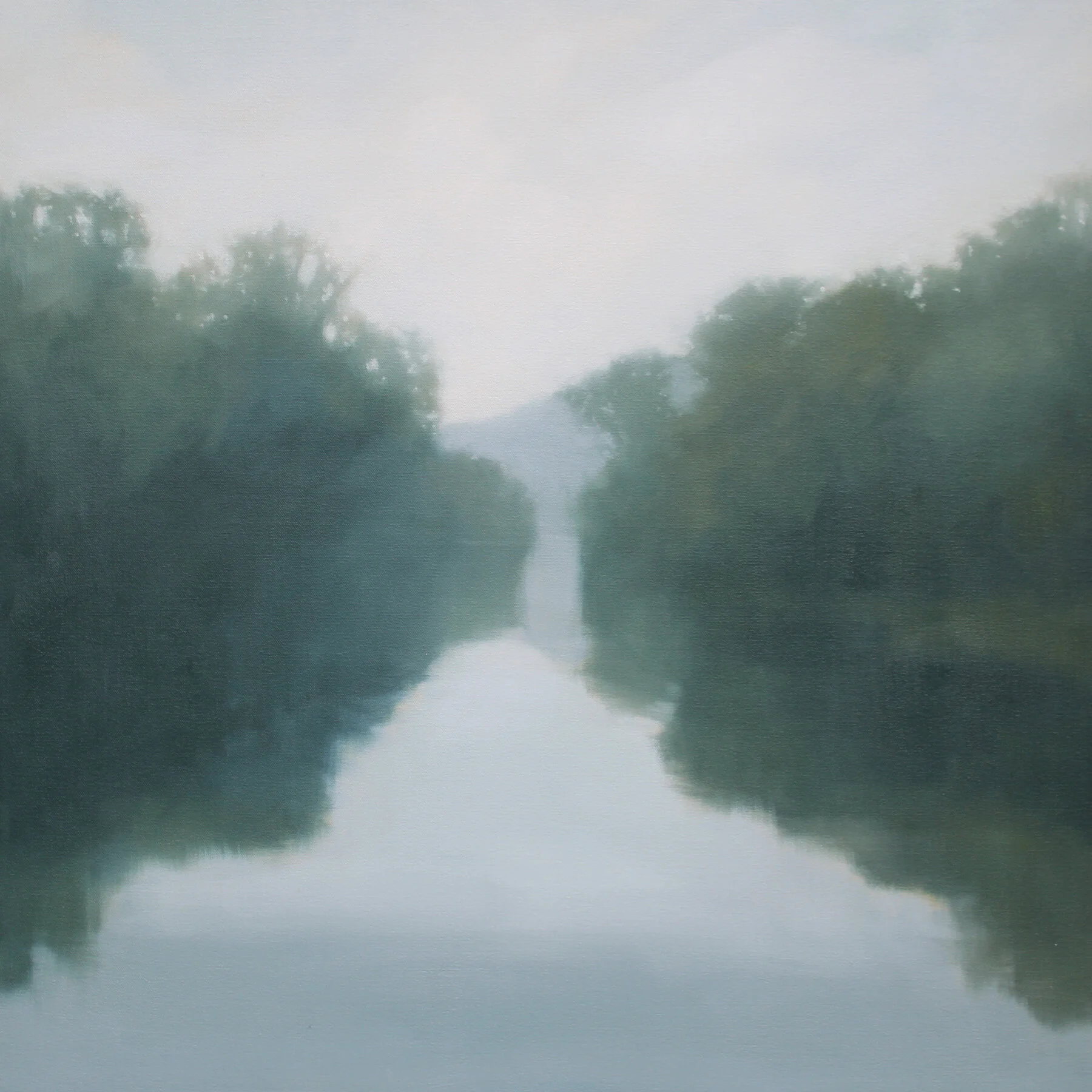 Narrow Curve, 24x24 inches