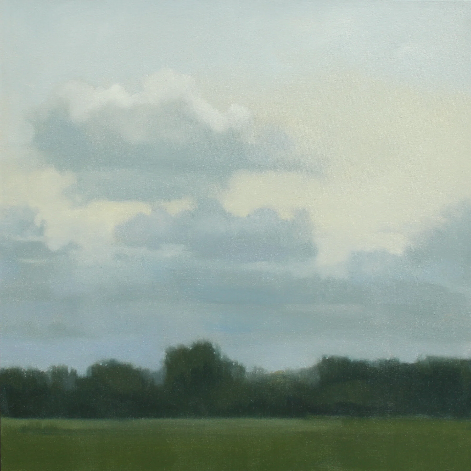 Gentle Sky, 24x24 inches