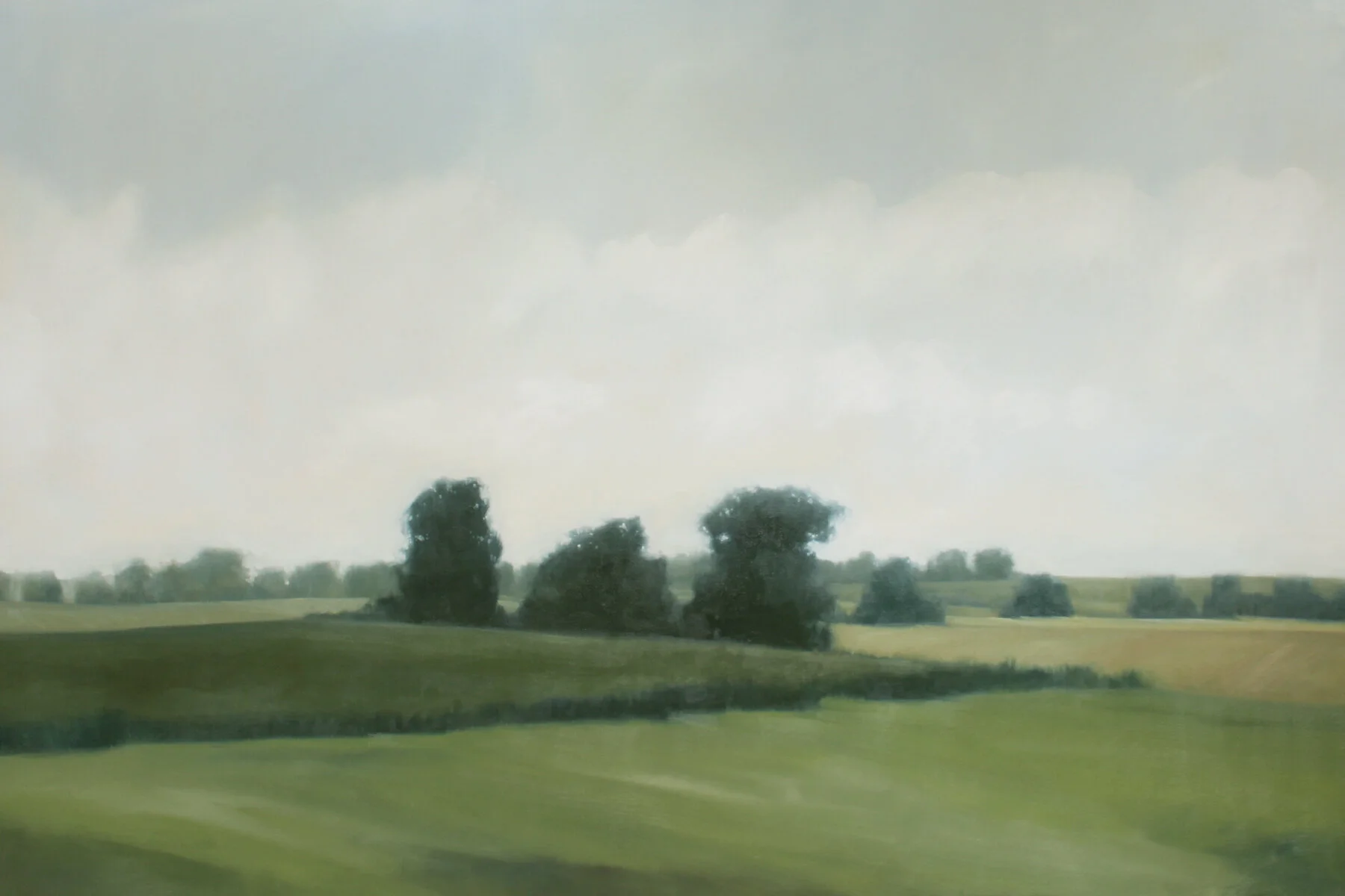 Pasture Hilltop, 48x72 inches