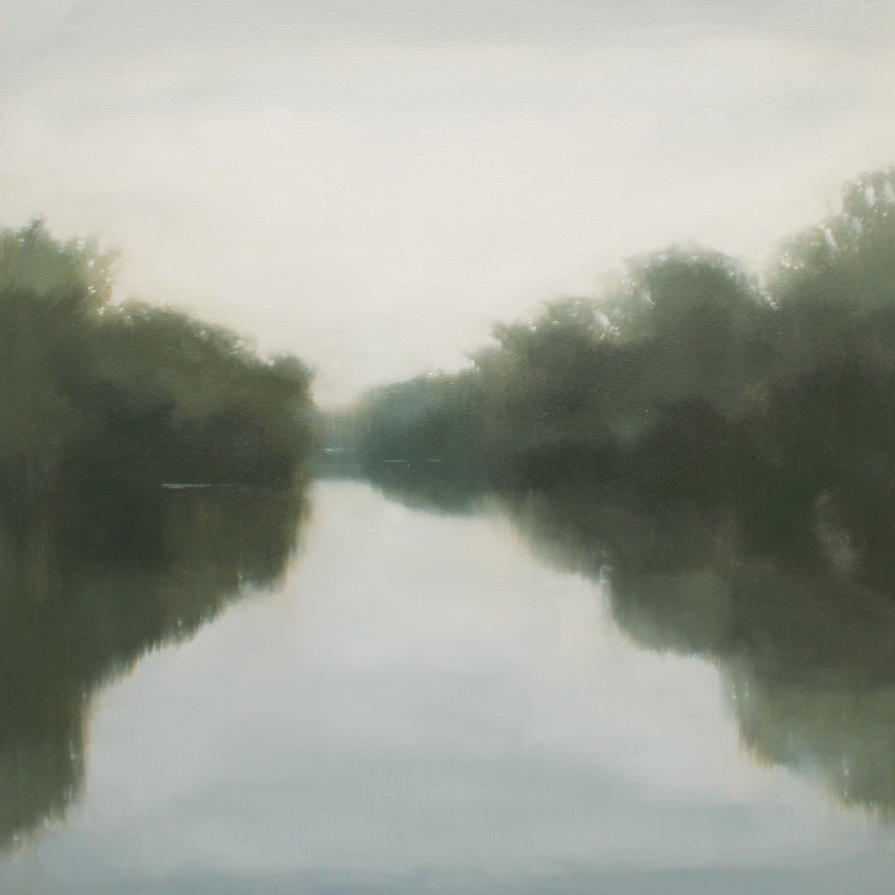 Steady Waters, 24x24 inches