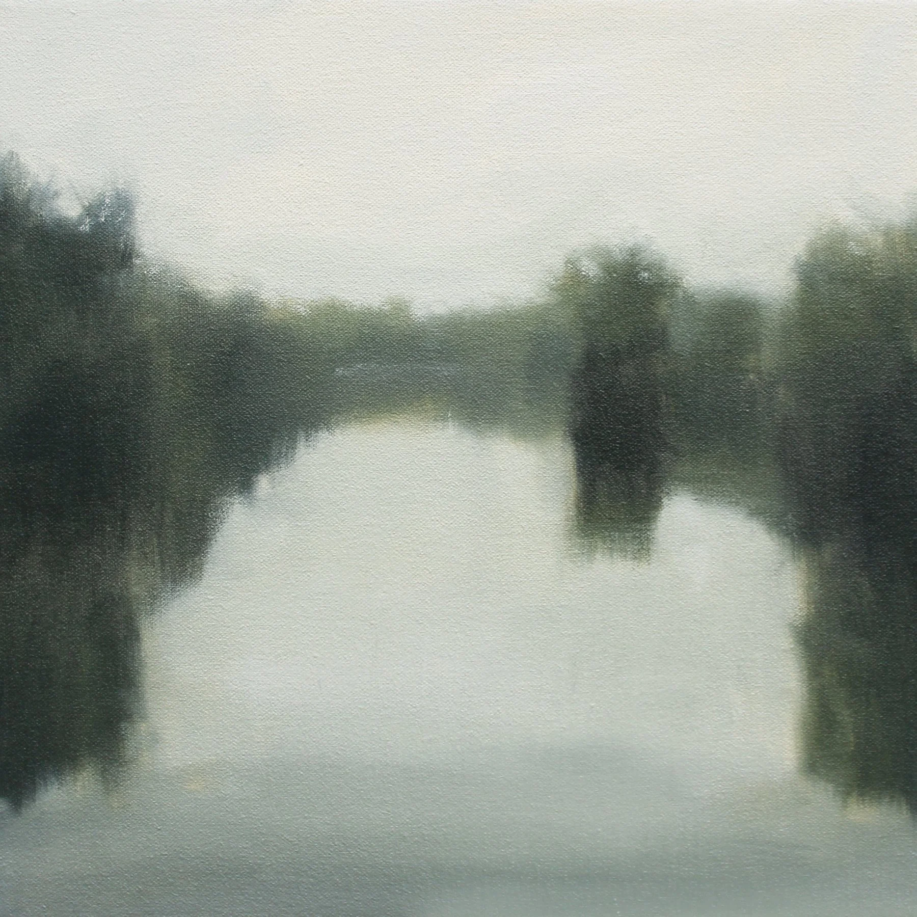 Steady Shoreline (Study), 12x12 inches