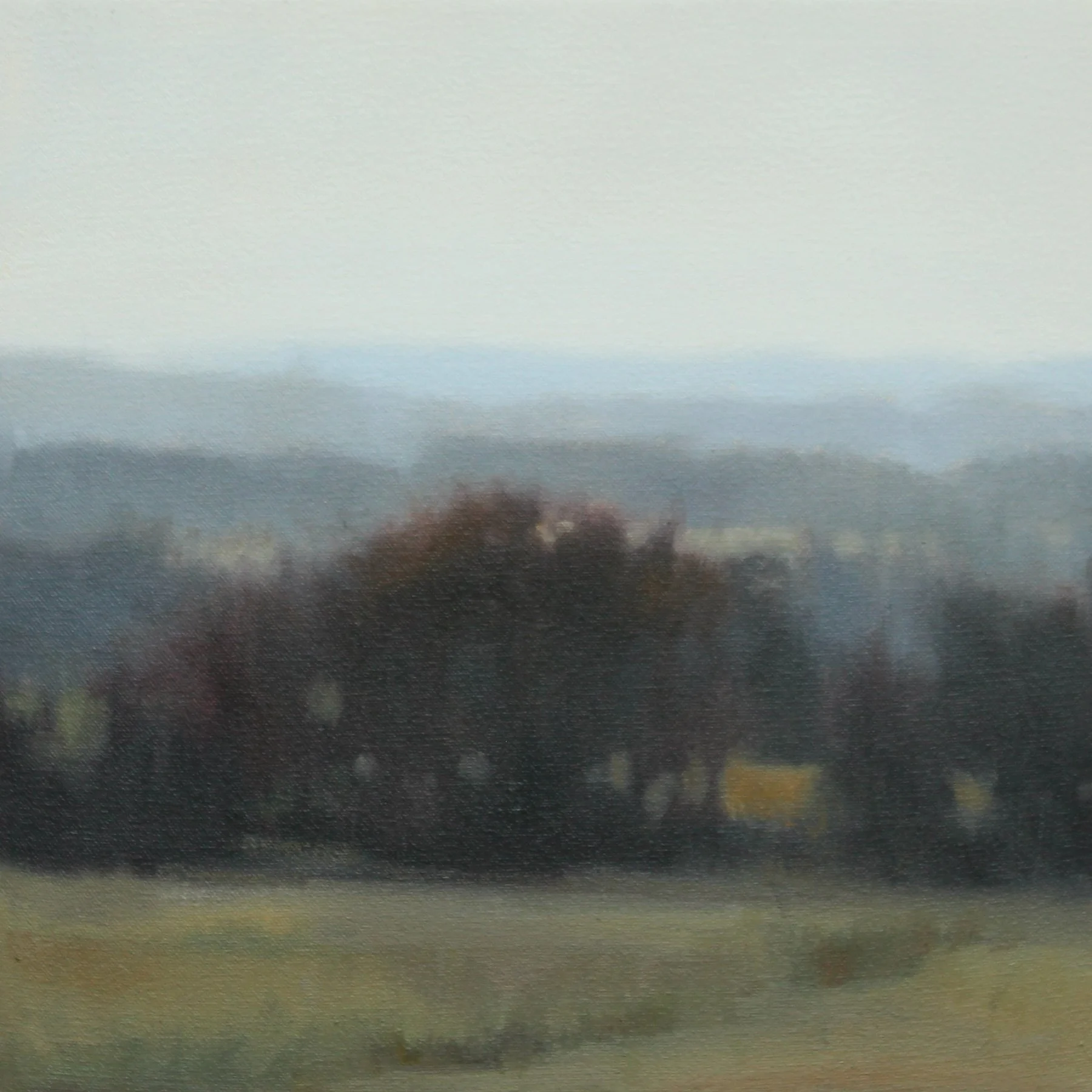 Cold Distance (Study), 12x12 inches