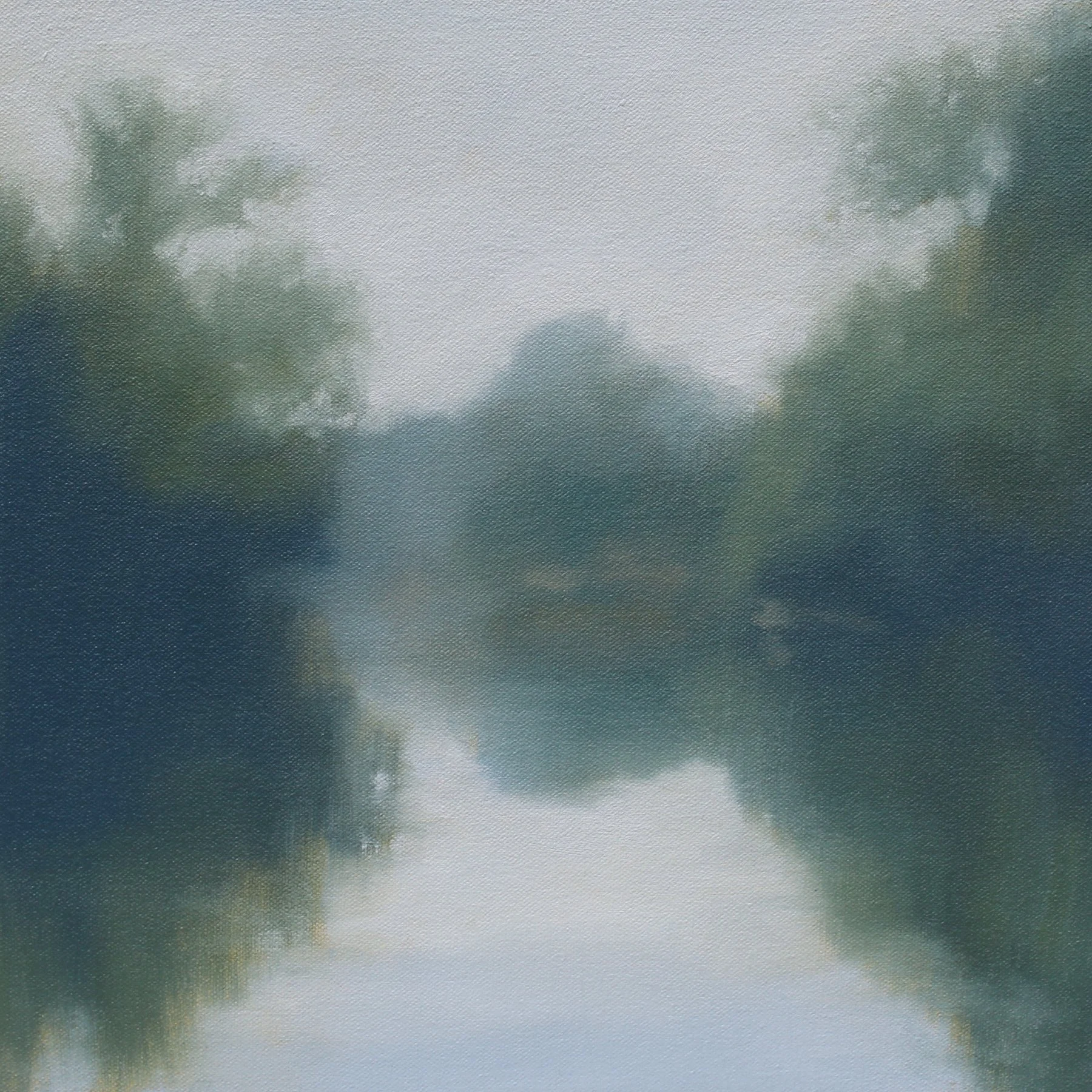 Shoreline Curve (Study), 12x12 inches