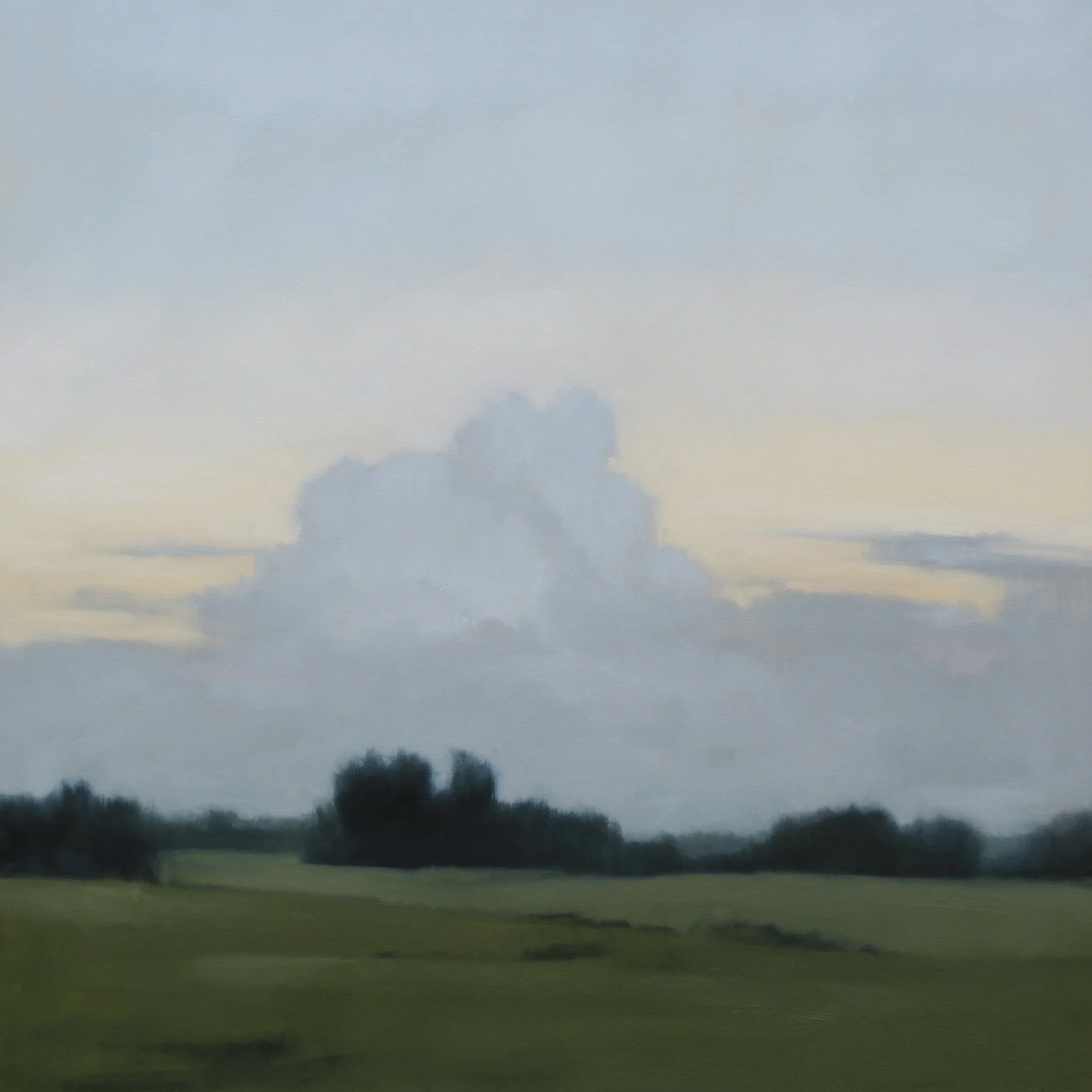 Rising Air, 36x36 inches