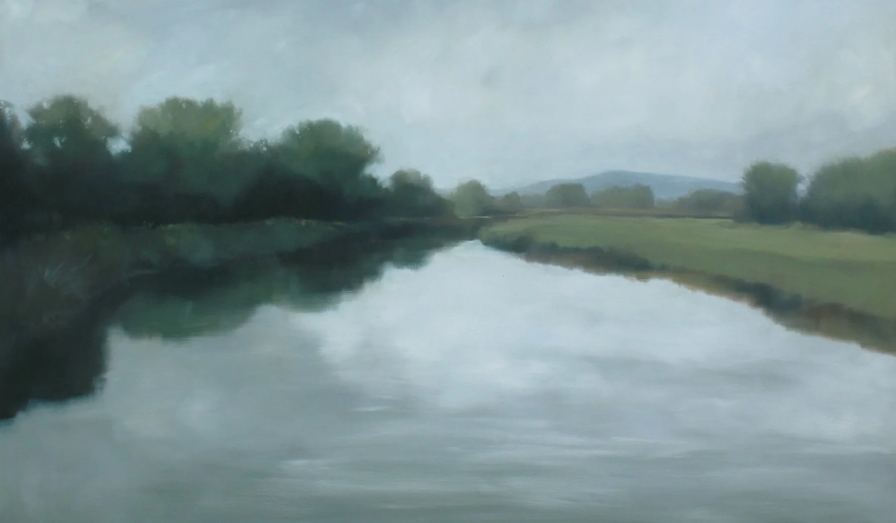 Wide Bank, 36x60 inches 