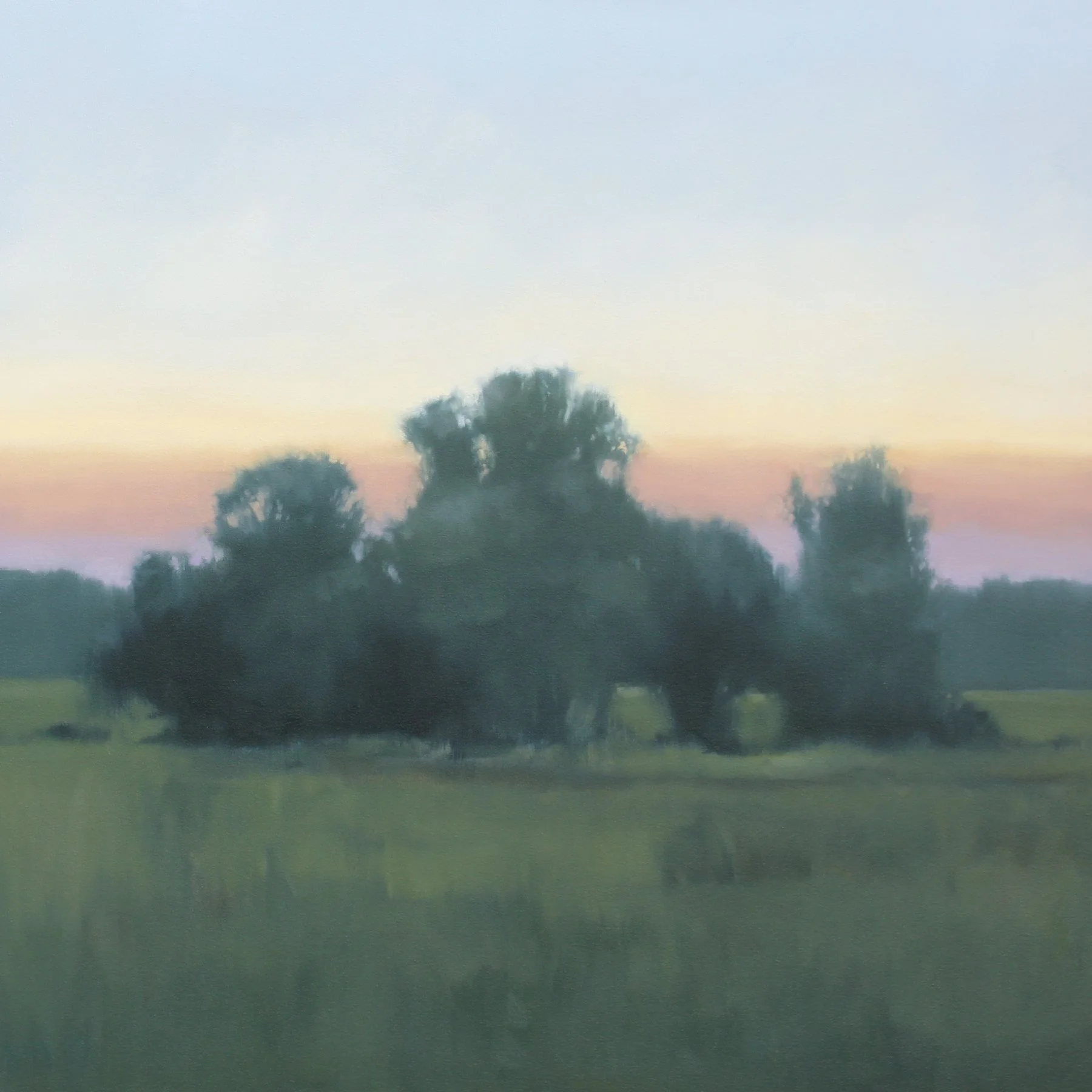 Heavy Twilight, 48x48 inches