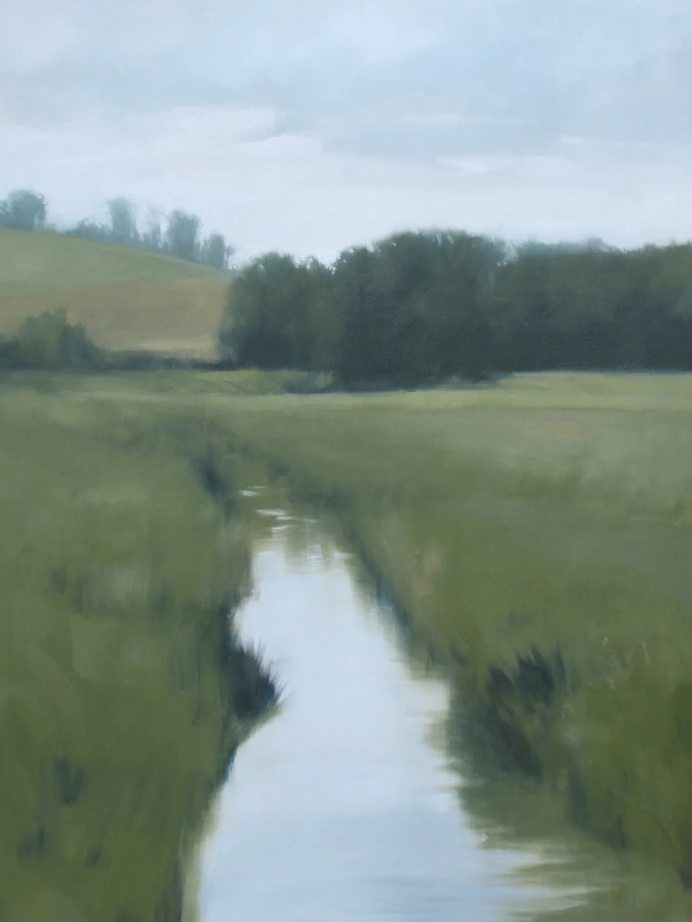 Winding Away, 40x30 inches