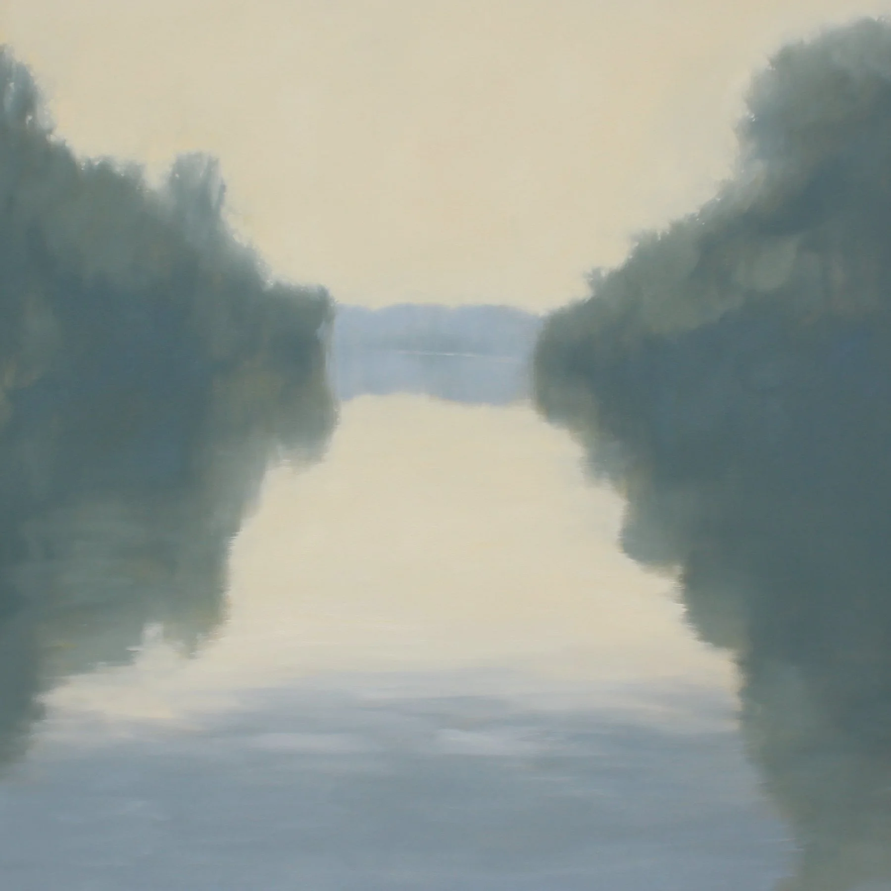 Water Glow, 48x48 inches