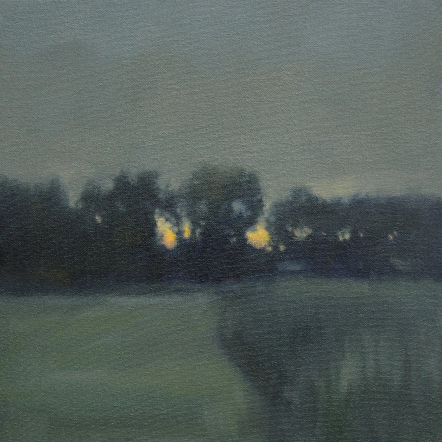 Dark Twilight (Study), 12x12 inches