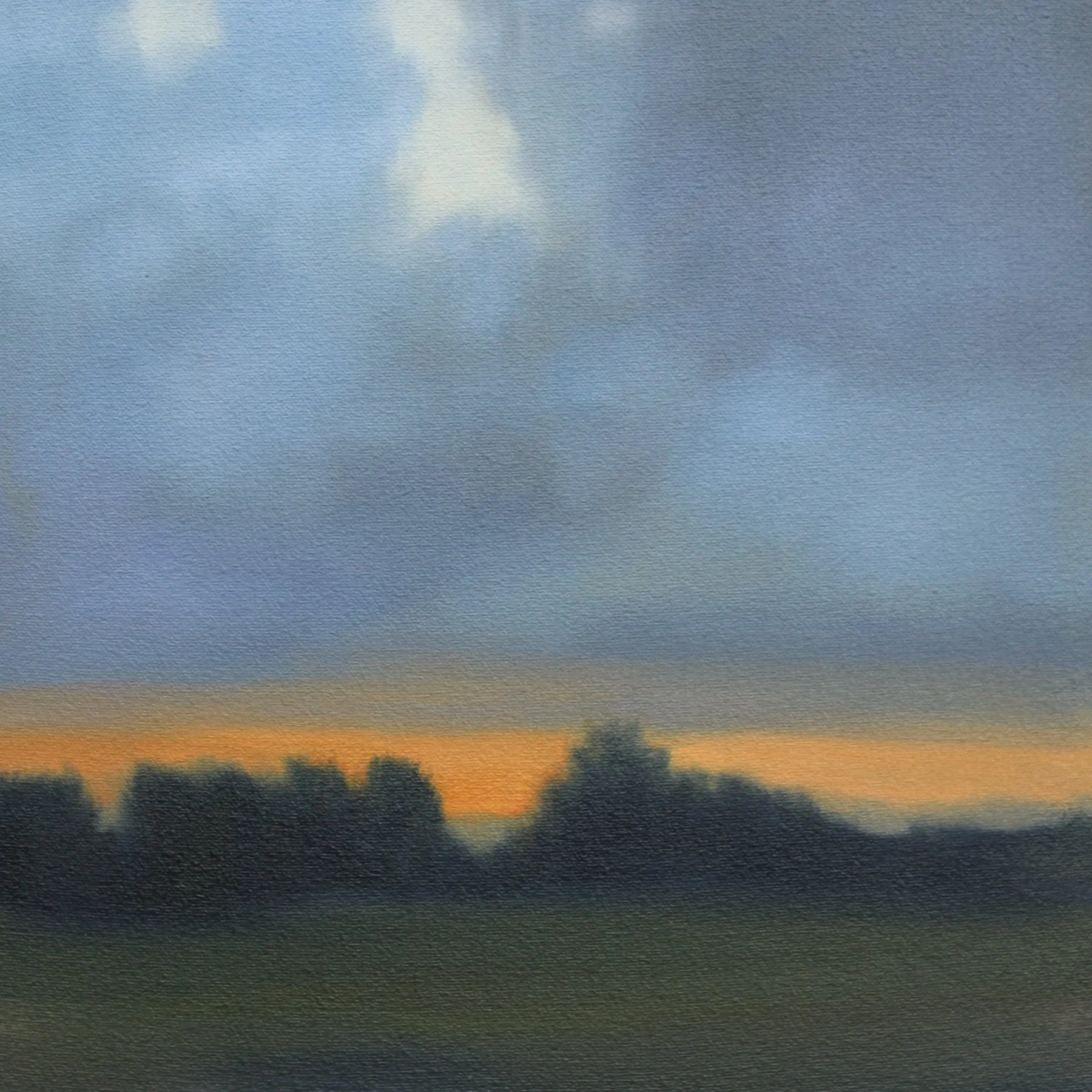End Glow (Study), 12x12 inches