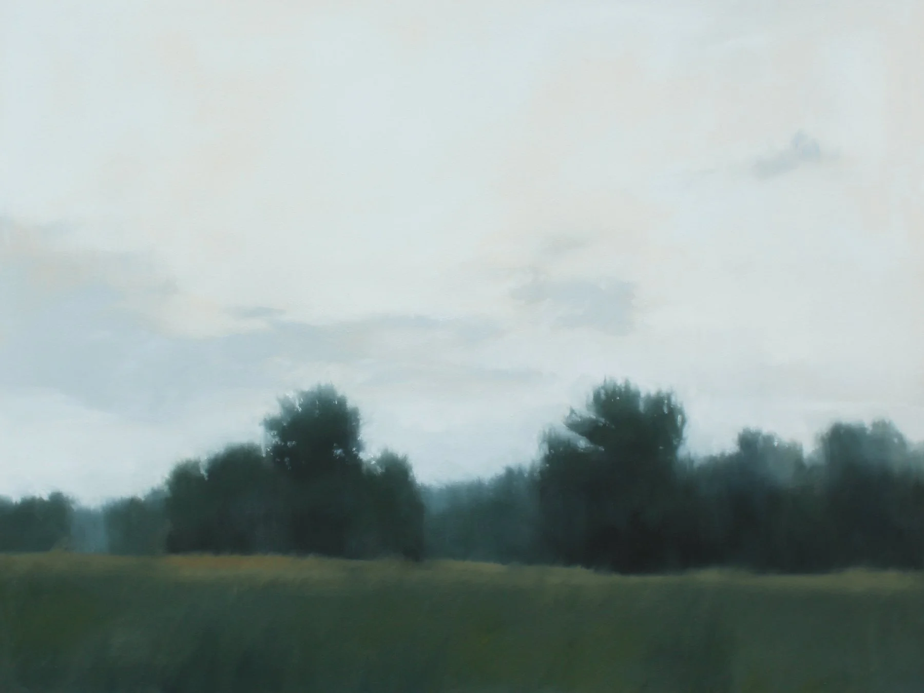 Somber Afternoon, 30x40 inches