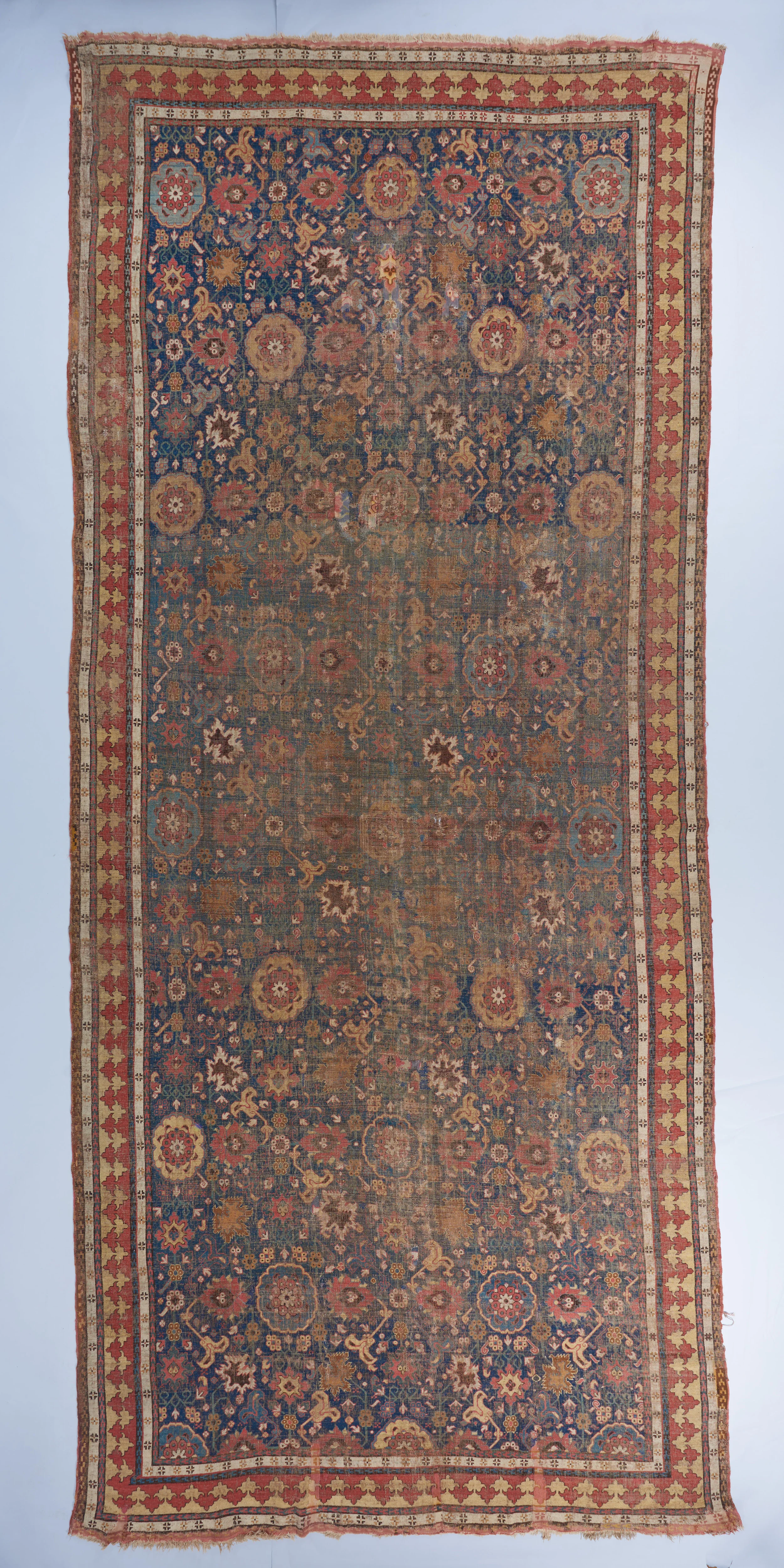 18th century Caucasian Blossom carpet 