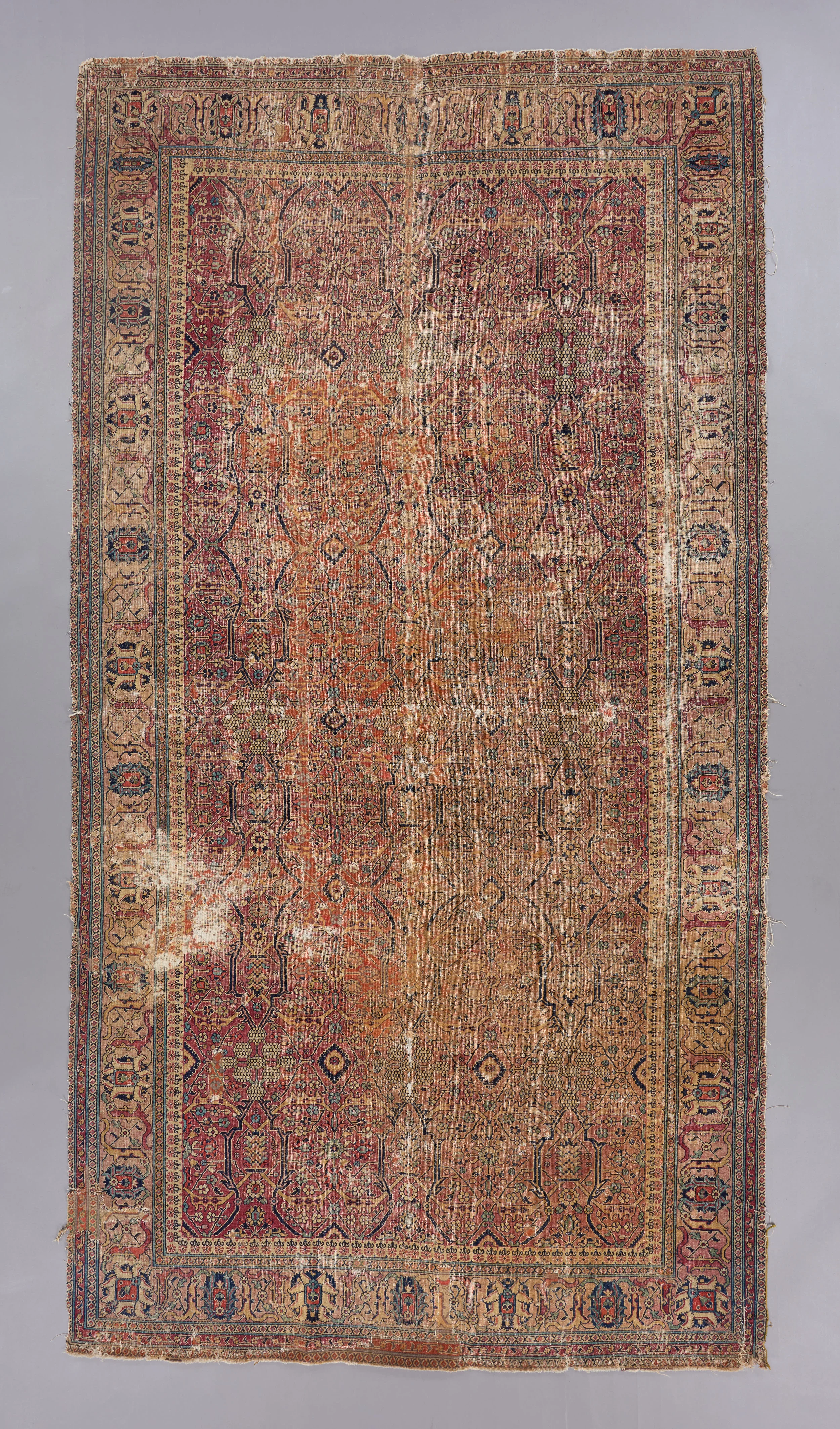 17th century Joshagan Garden design rug