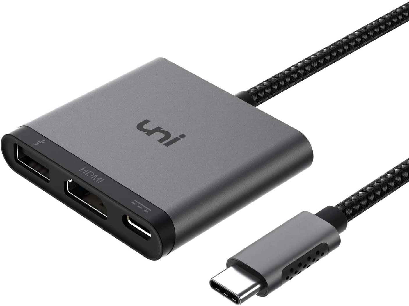 uni 3-in-1 USB C Hub Adapter