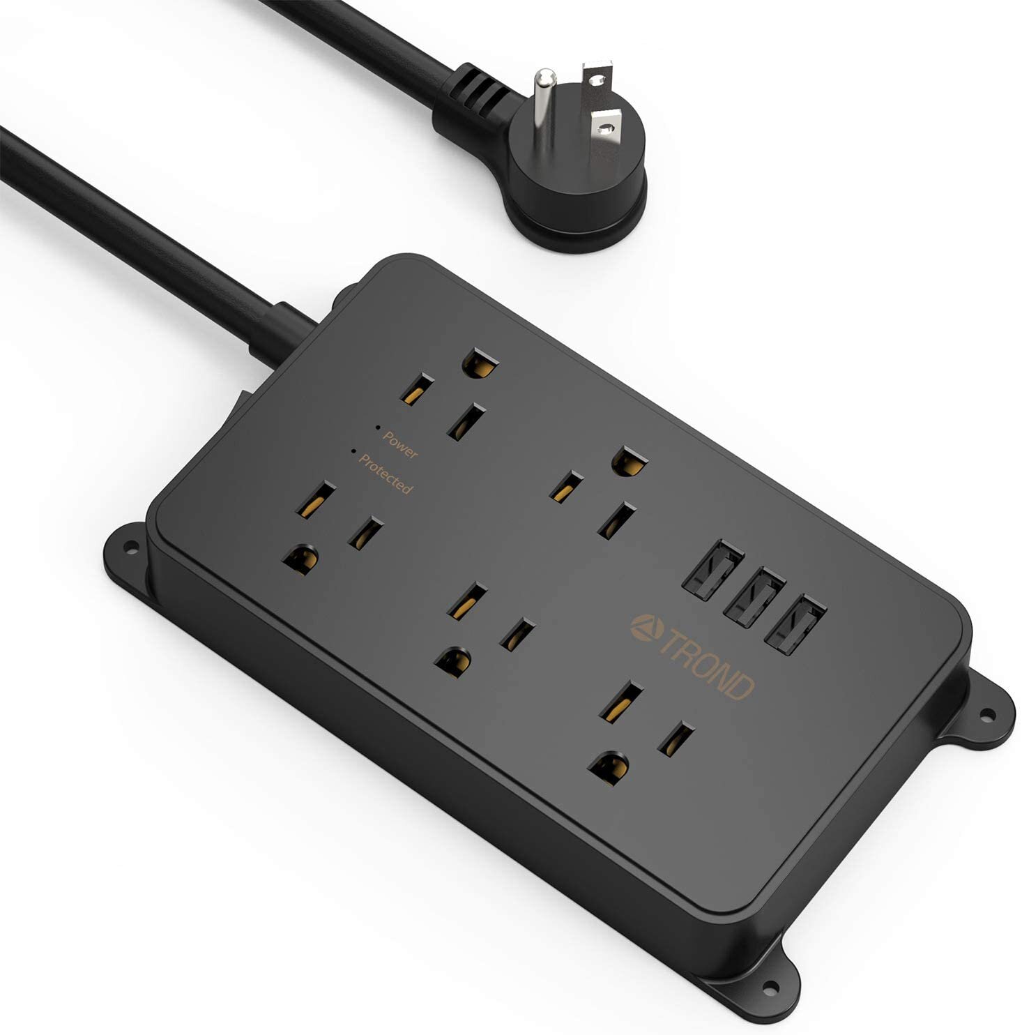 TROND Surge Protector with 5 Outlets