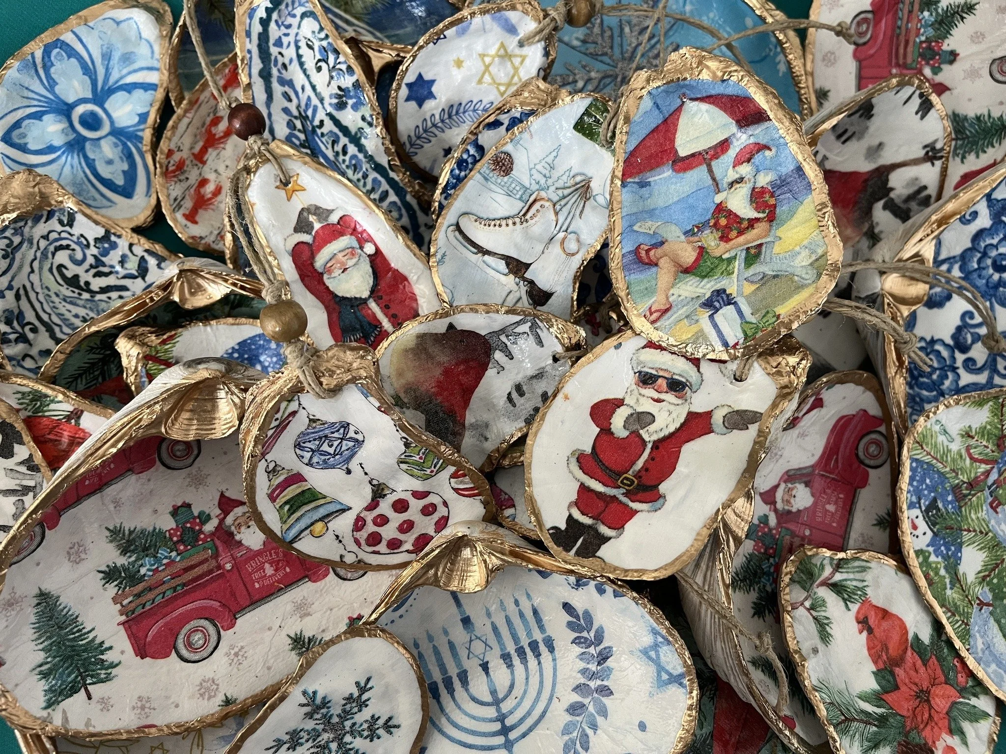 Holiday Shell Decoupage Workshop