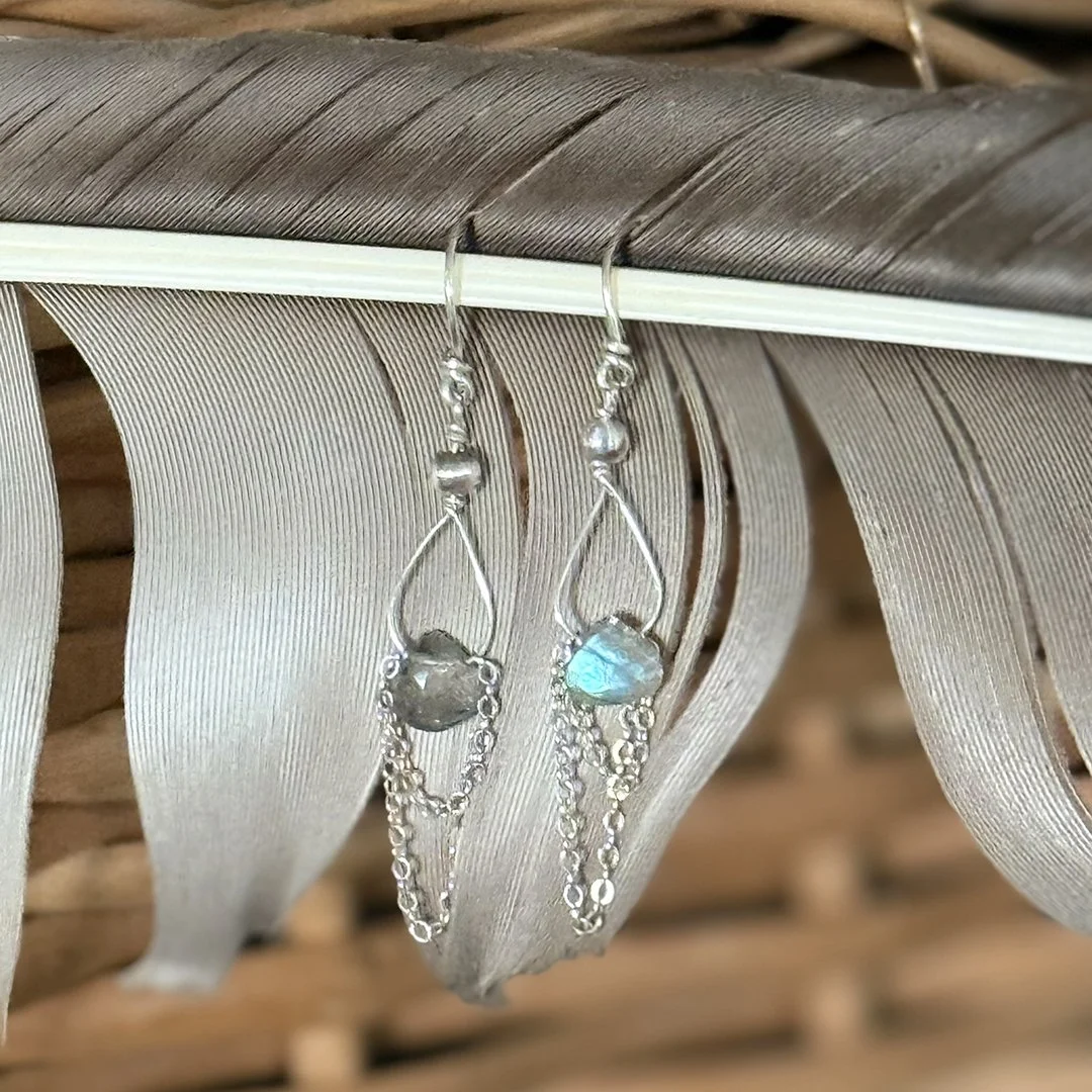 Gemstone & Chain Dangle Earring Workshop