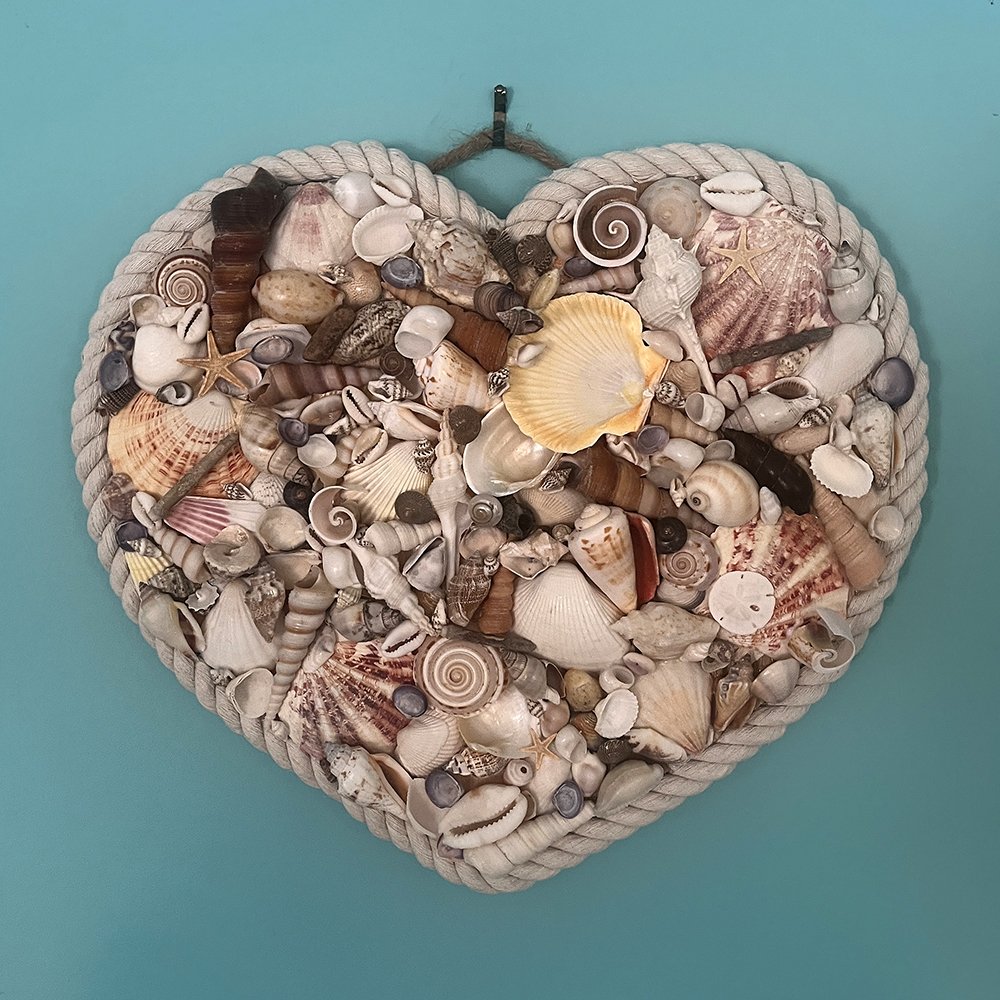 Seashell Heart Wall Hanging Workshop