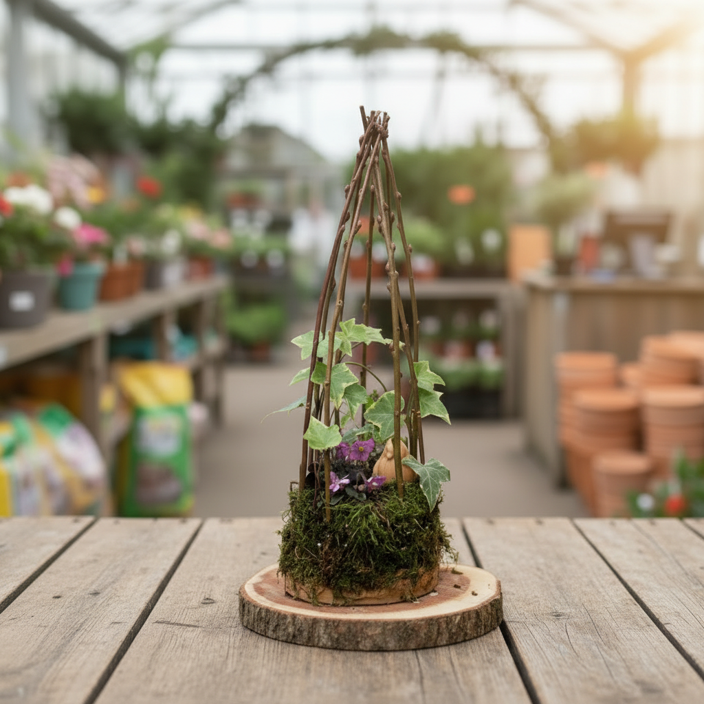 Rustic Willow Birdcage