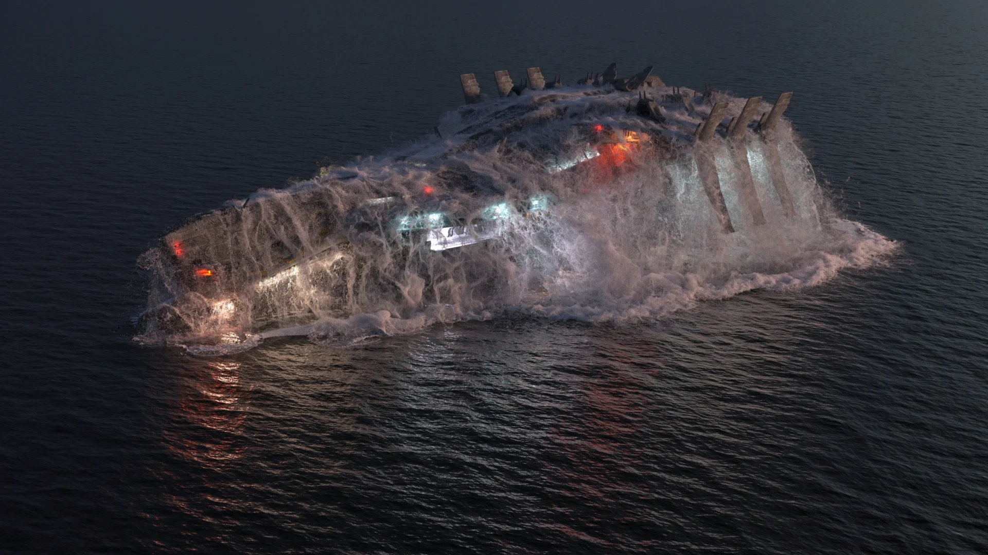 Raw render done using arnold 5.0