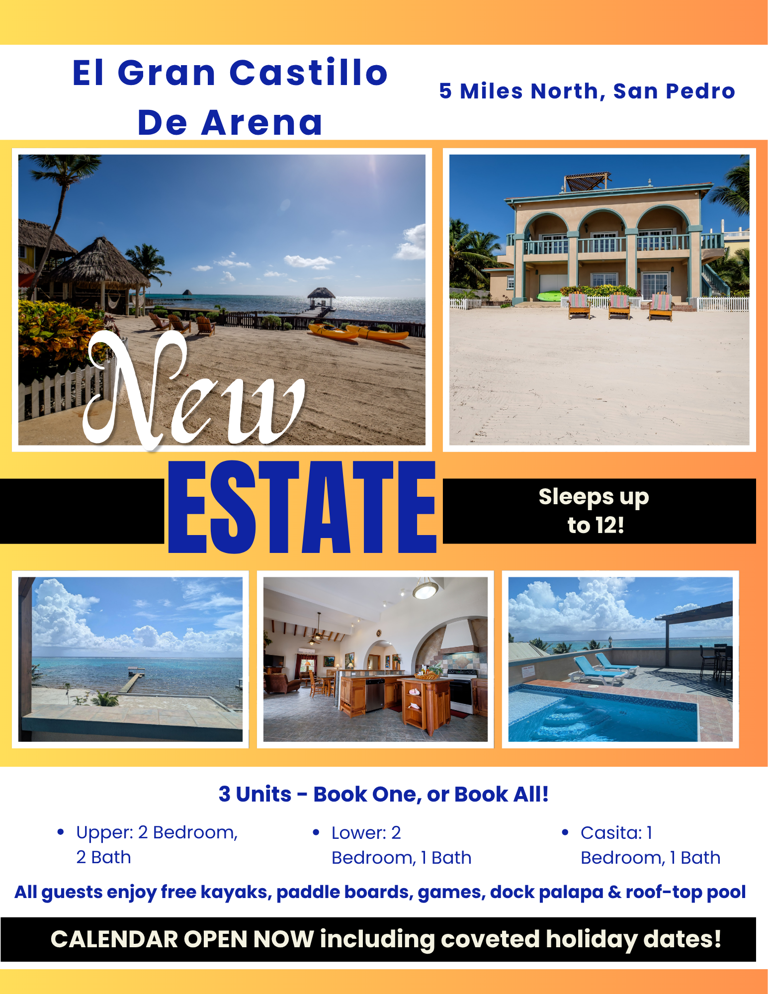 San Pedro Vacation Rental Ambergris Caye Belize