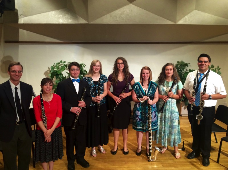 Spring 2015 Clarinet Studio