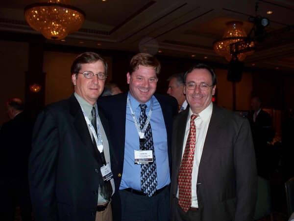 Dr. Charles Richardson with Jeff Edwards, author, and Inge Thulin, CEO of 3M