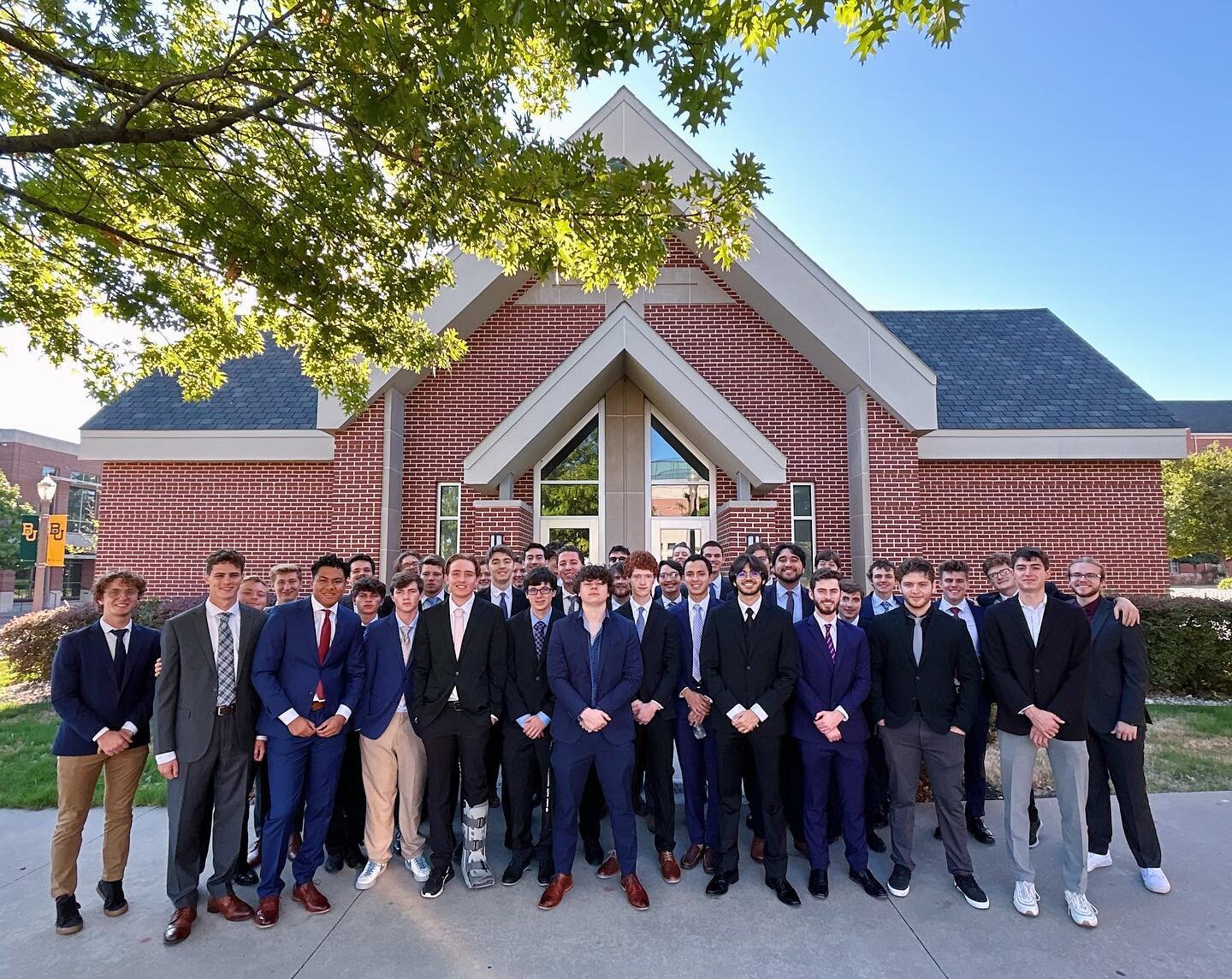 Bright and early this morning, we inducted 12 new members! Marking the end of our Fall 2023 Recruitment process. Congratulations to these men on their induction into the Delta Psi Chapter! #rushbeta
