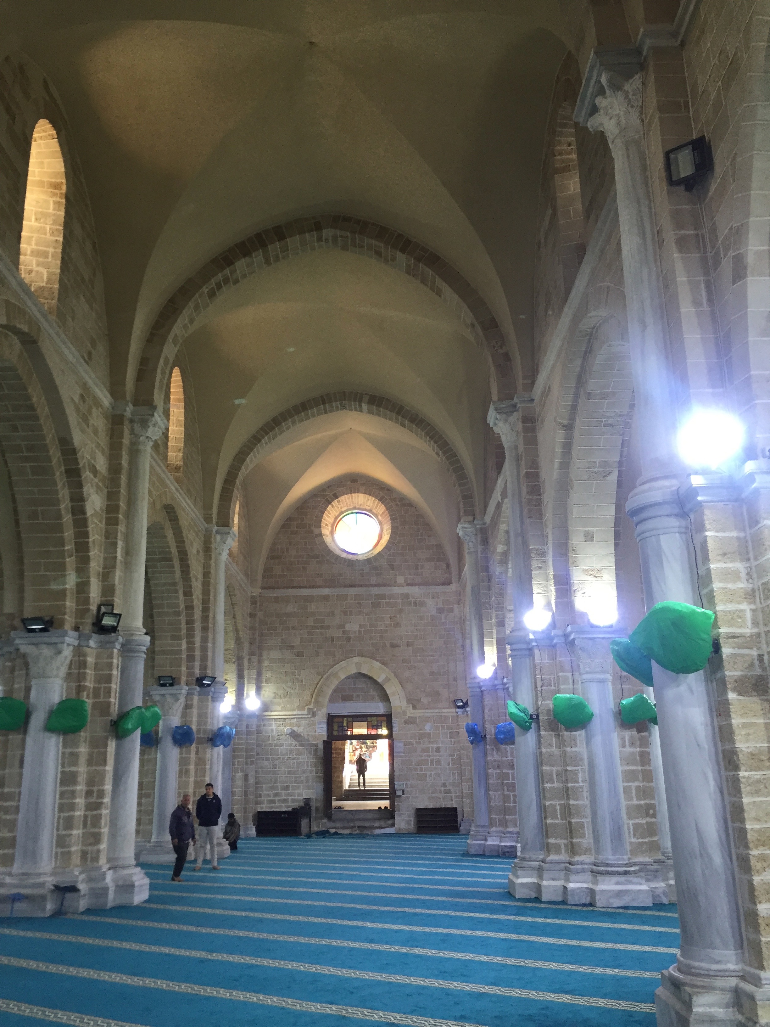 The large mosque in Gaza City